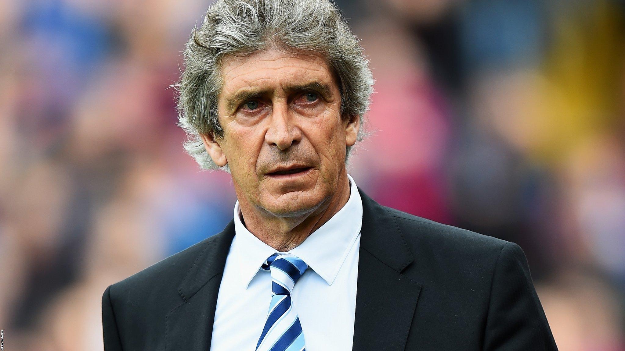 Manchester City manager Manuel Pellegrini