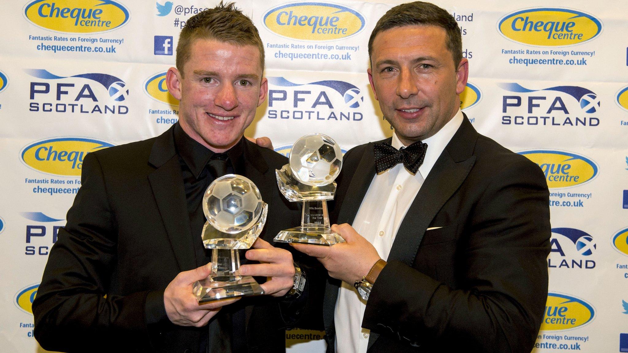 Jonny Hayes and Derek McInnes