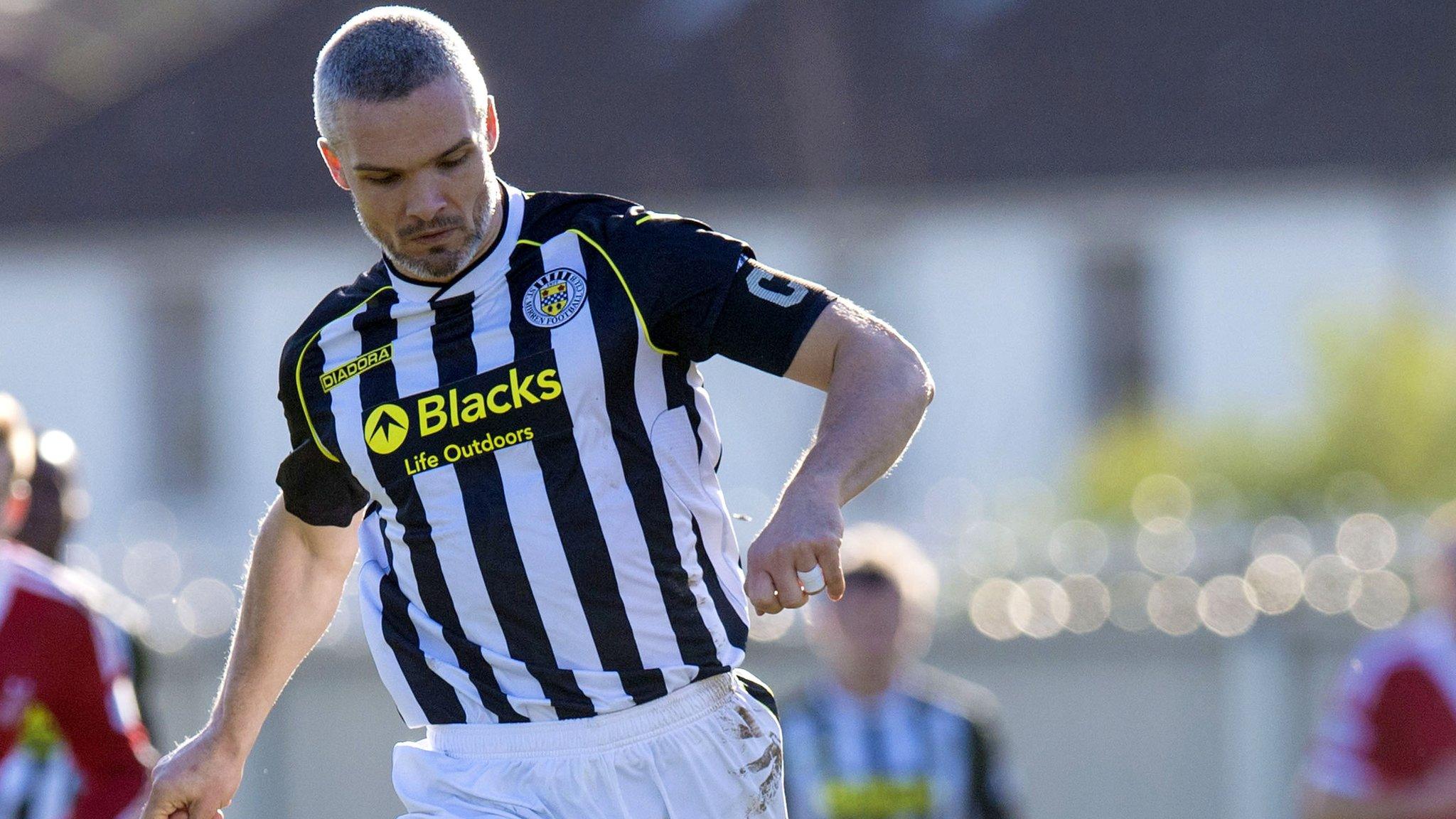 St Mirren captain Jim Goodwin