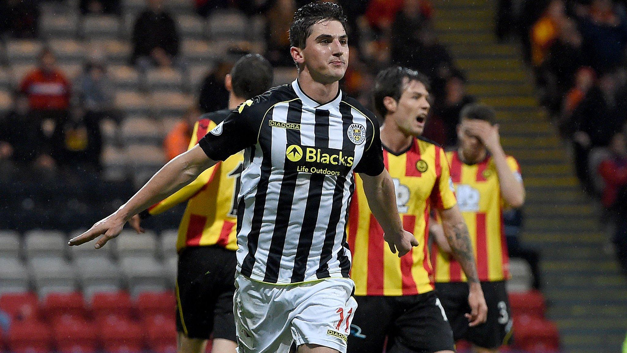 St Mirren midfielder Kenny McLean