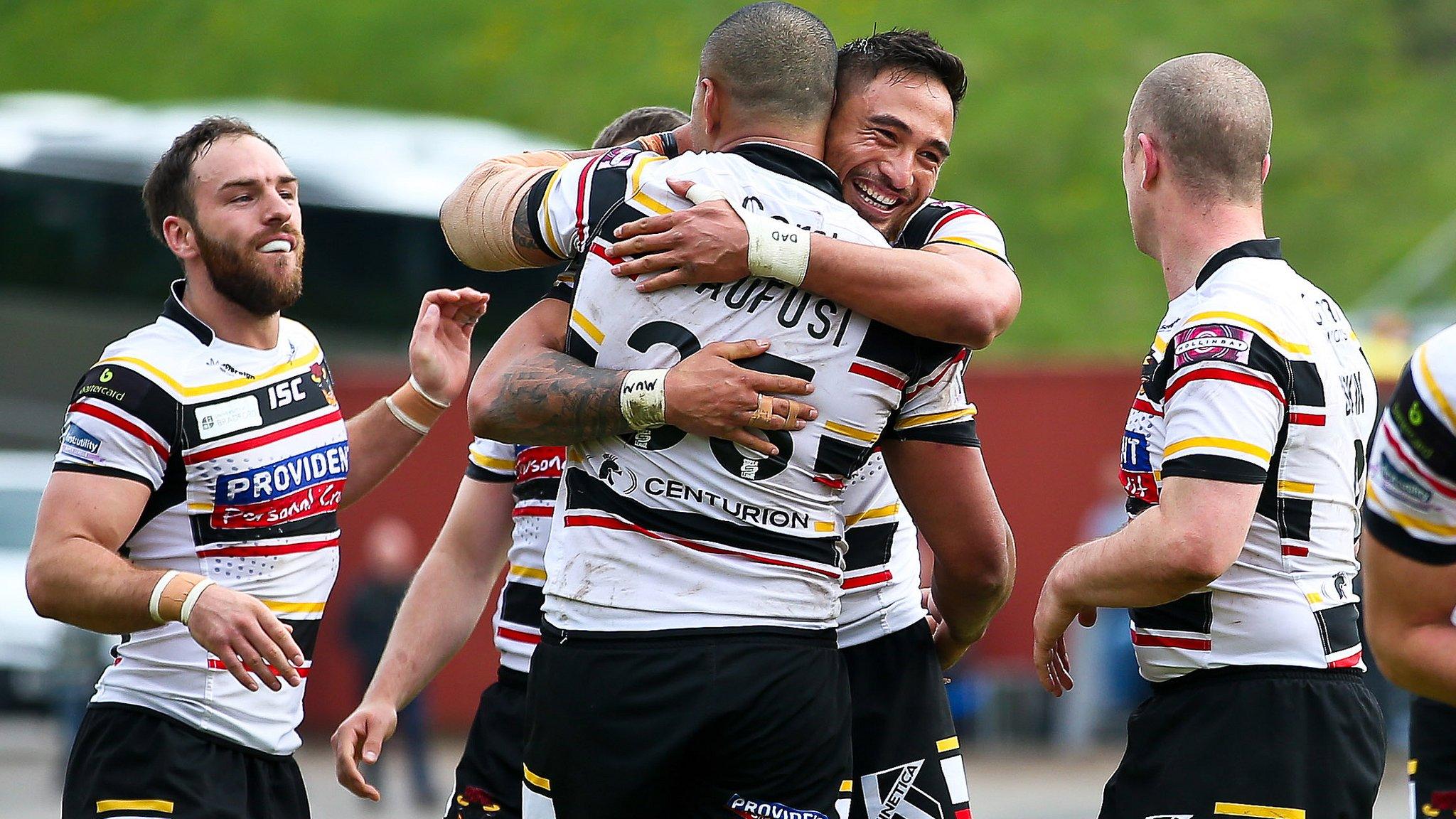 Bradford Bulls celebrate