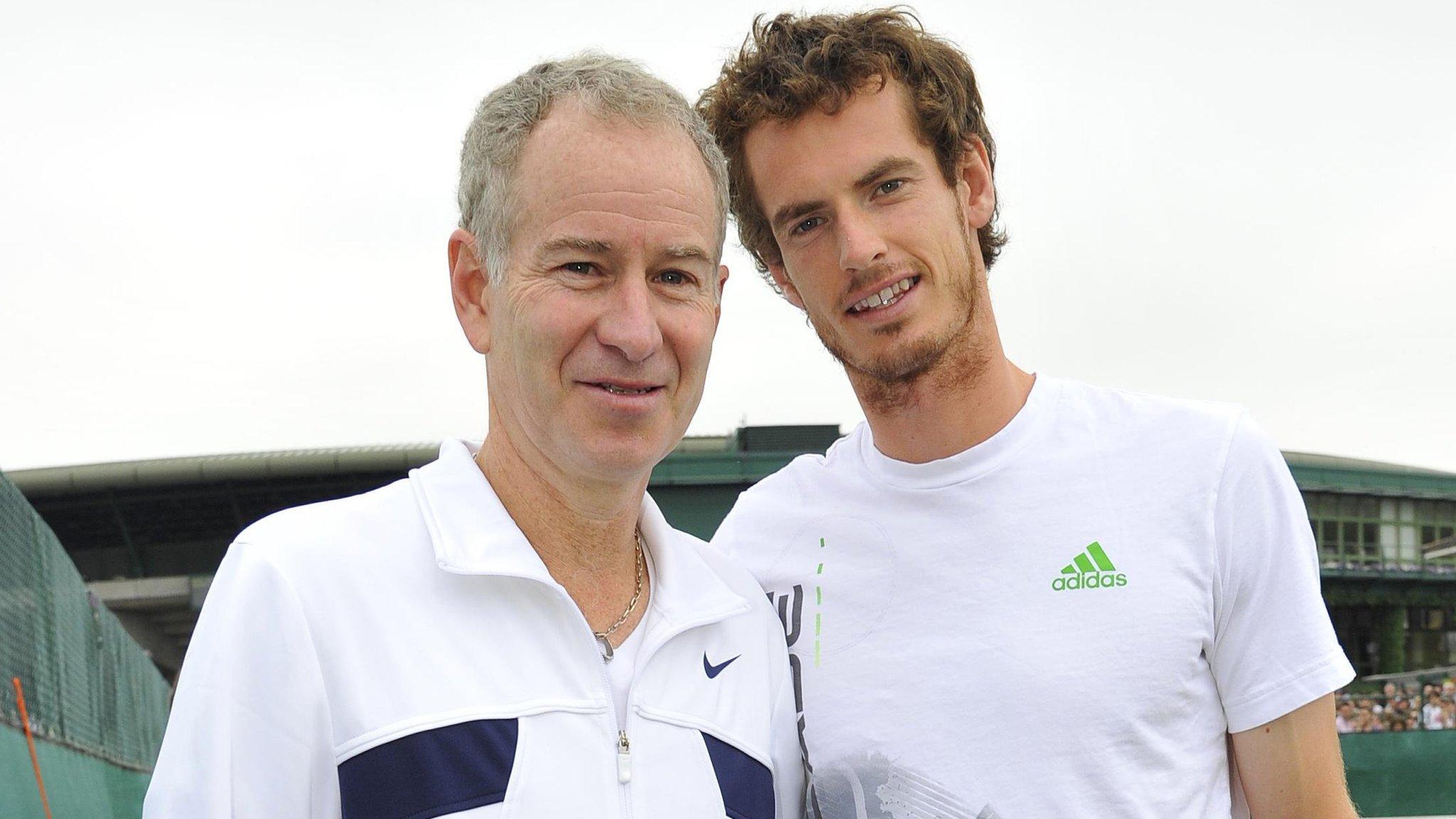 John McEnroe and Andy Murray
