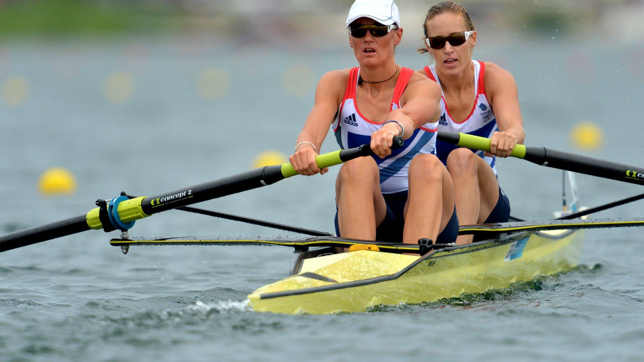 Heather Stanning and Helen Glover