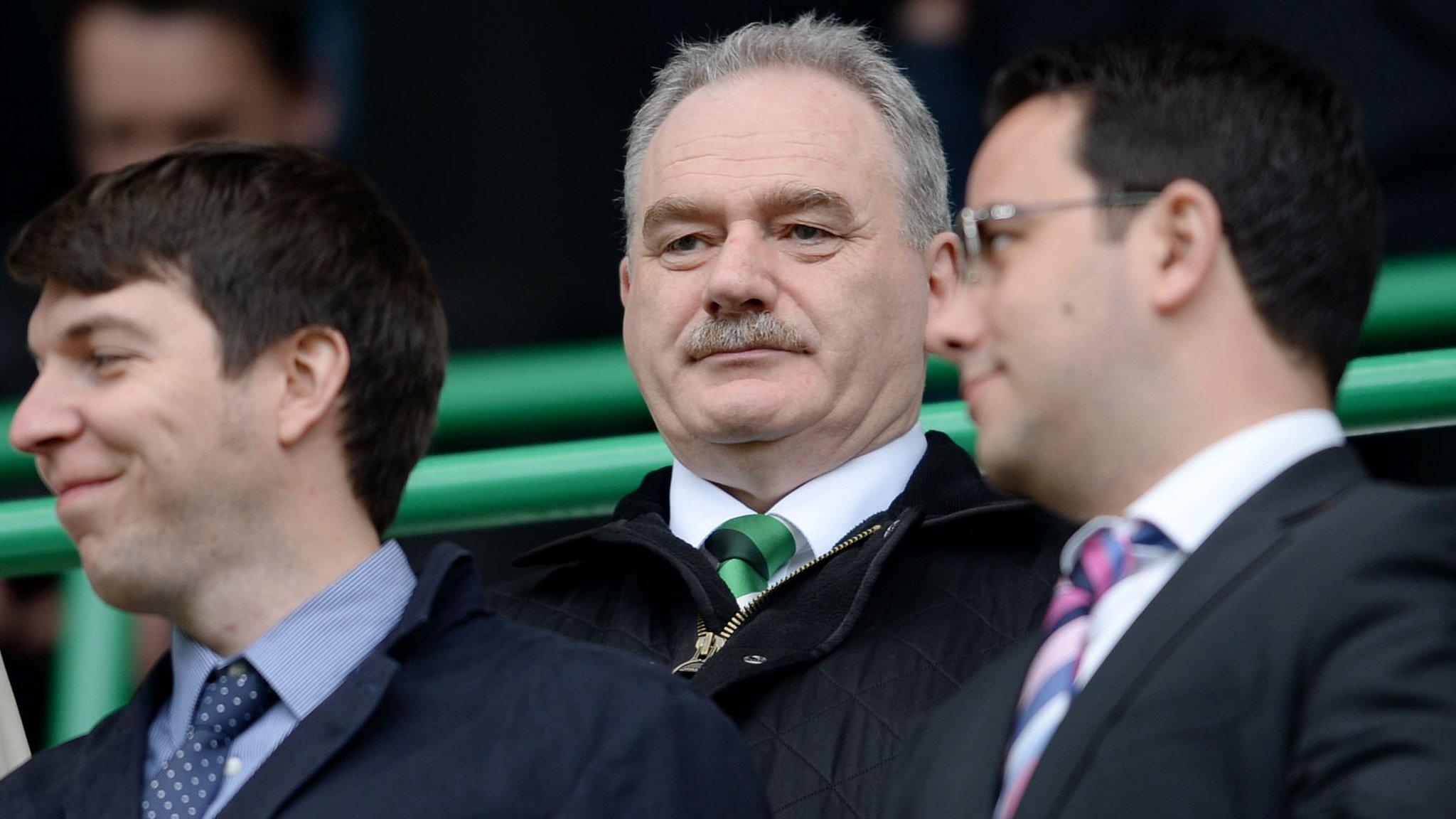 Hibernian chairman Rod Petrie