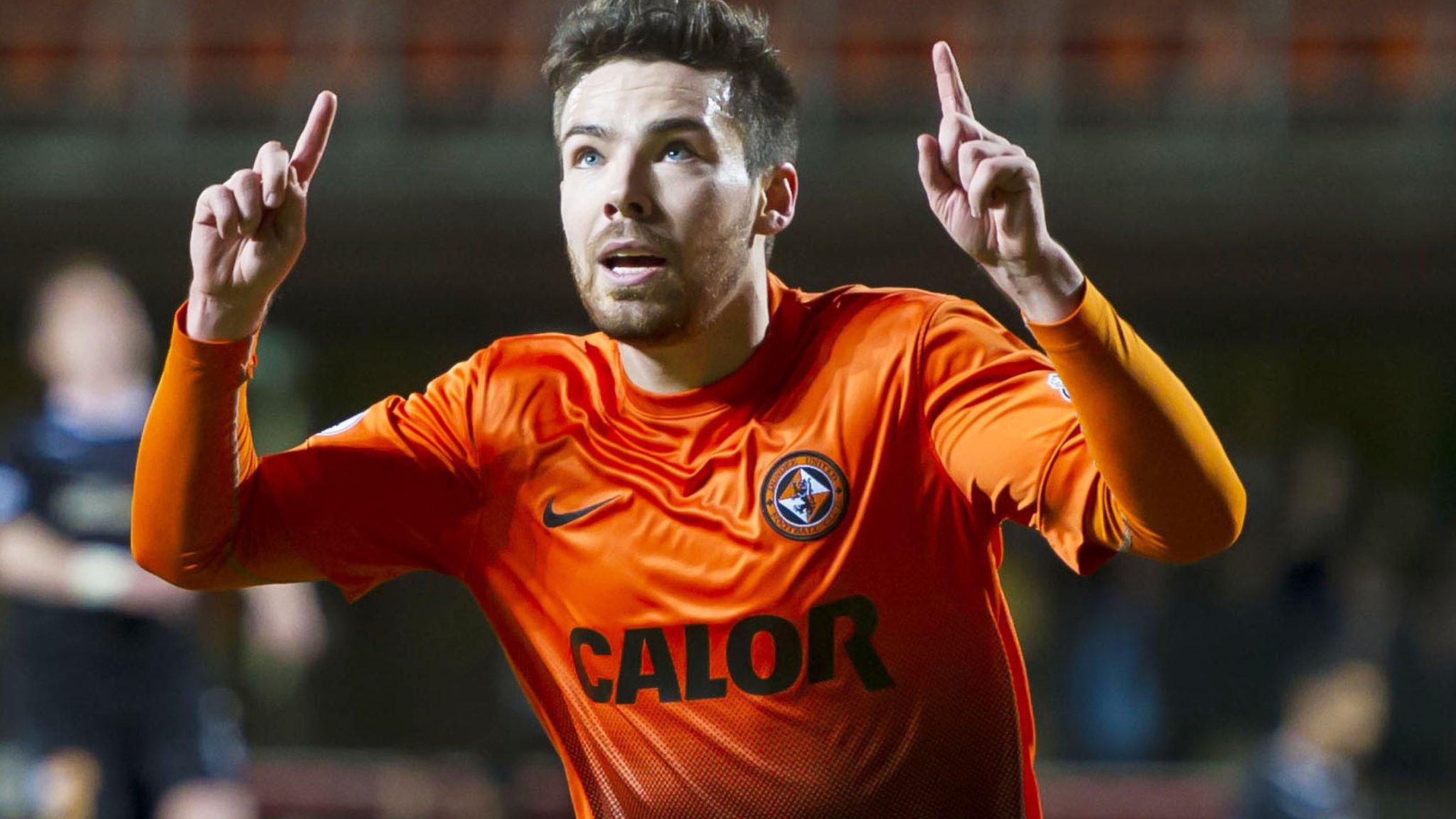 Dundee United's Ryan Dow