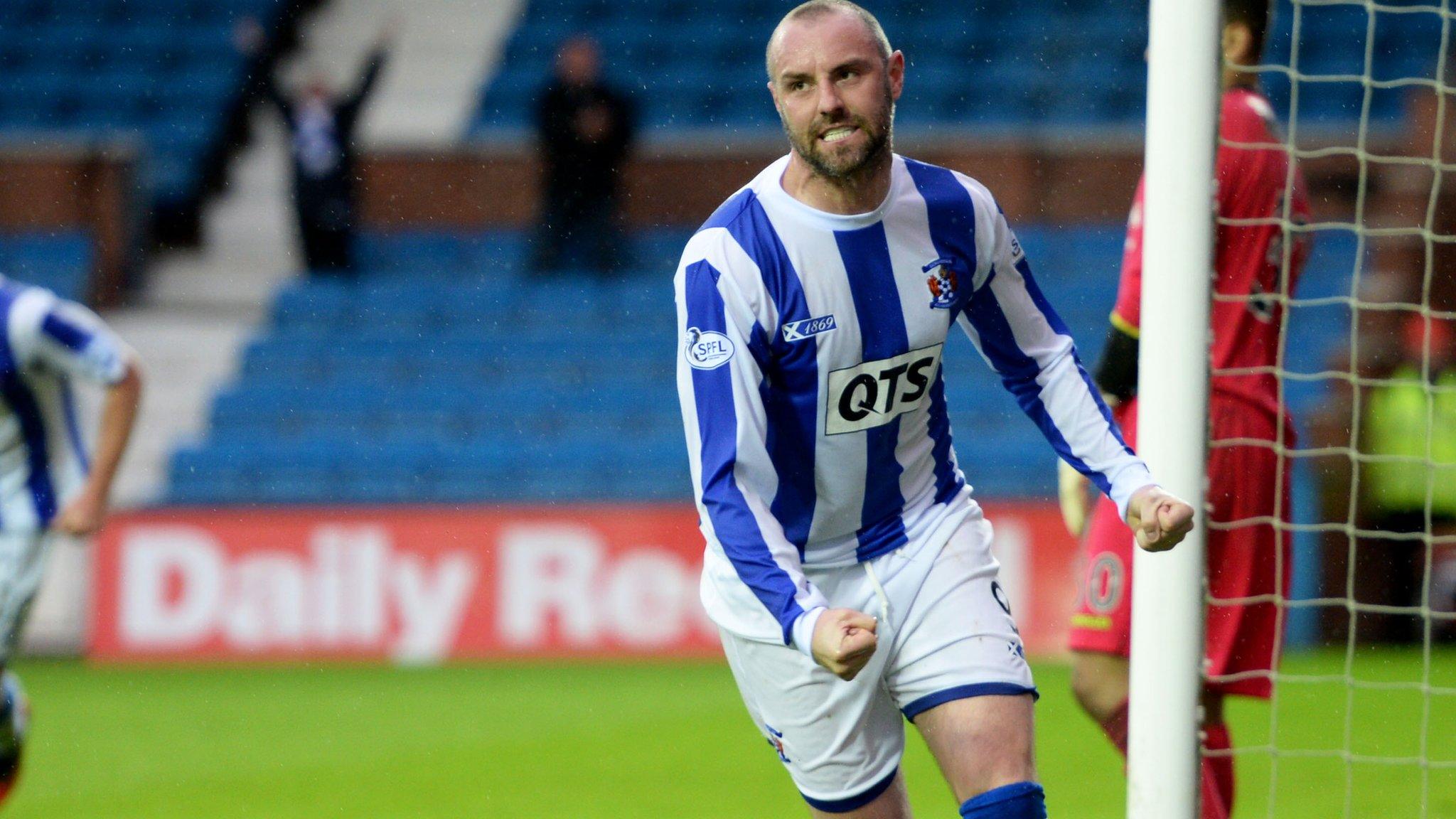 Kilmarnock striker Kris Boyd