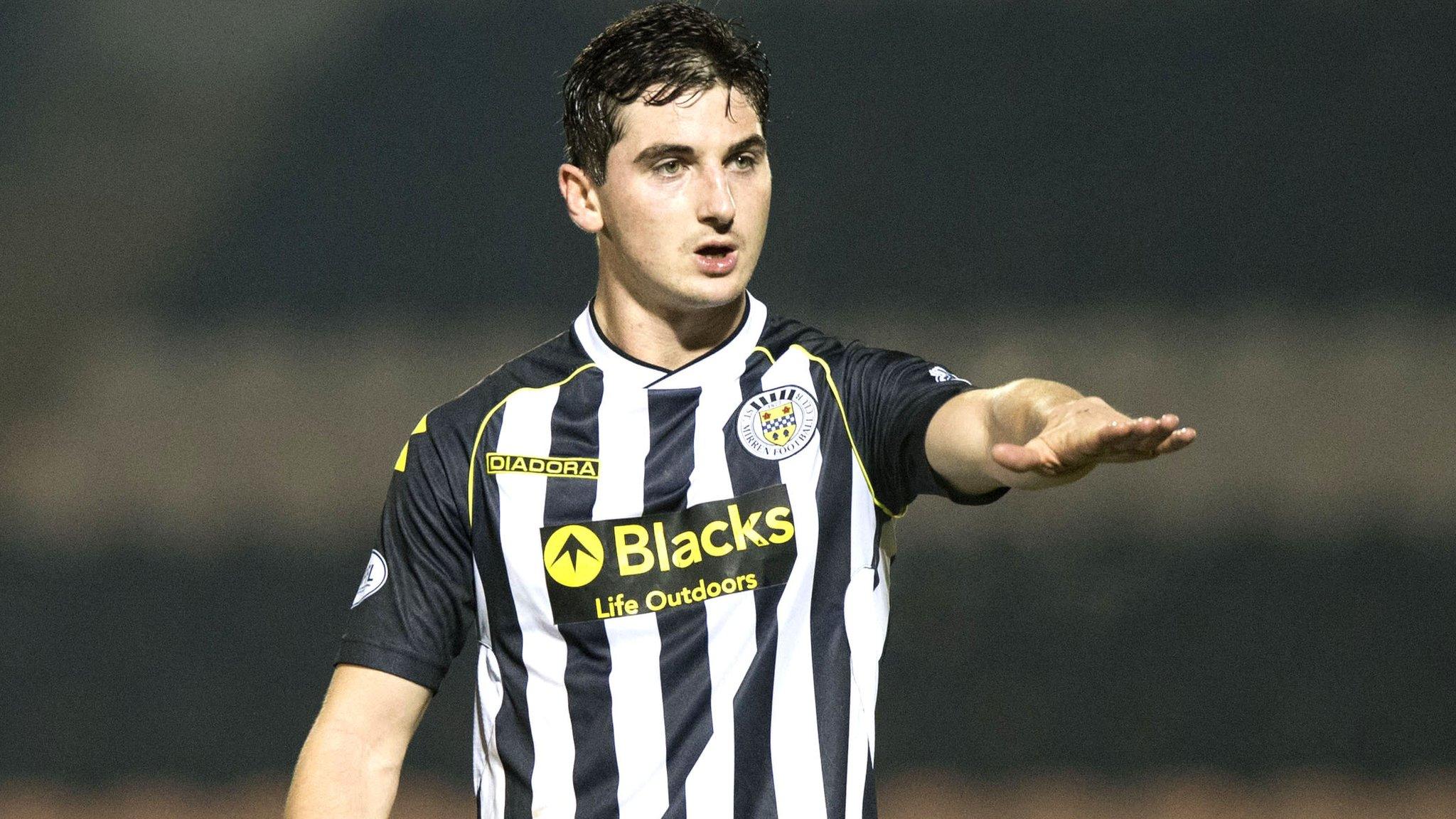 St Mirren midfielder Kenny McLean