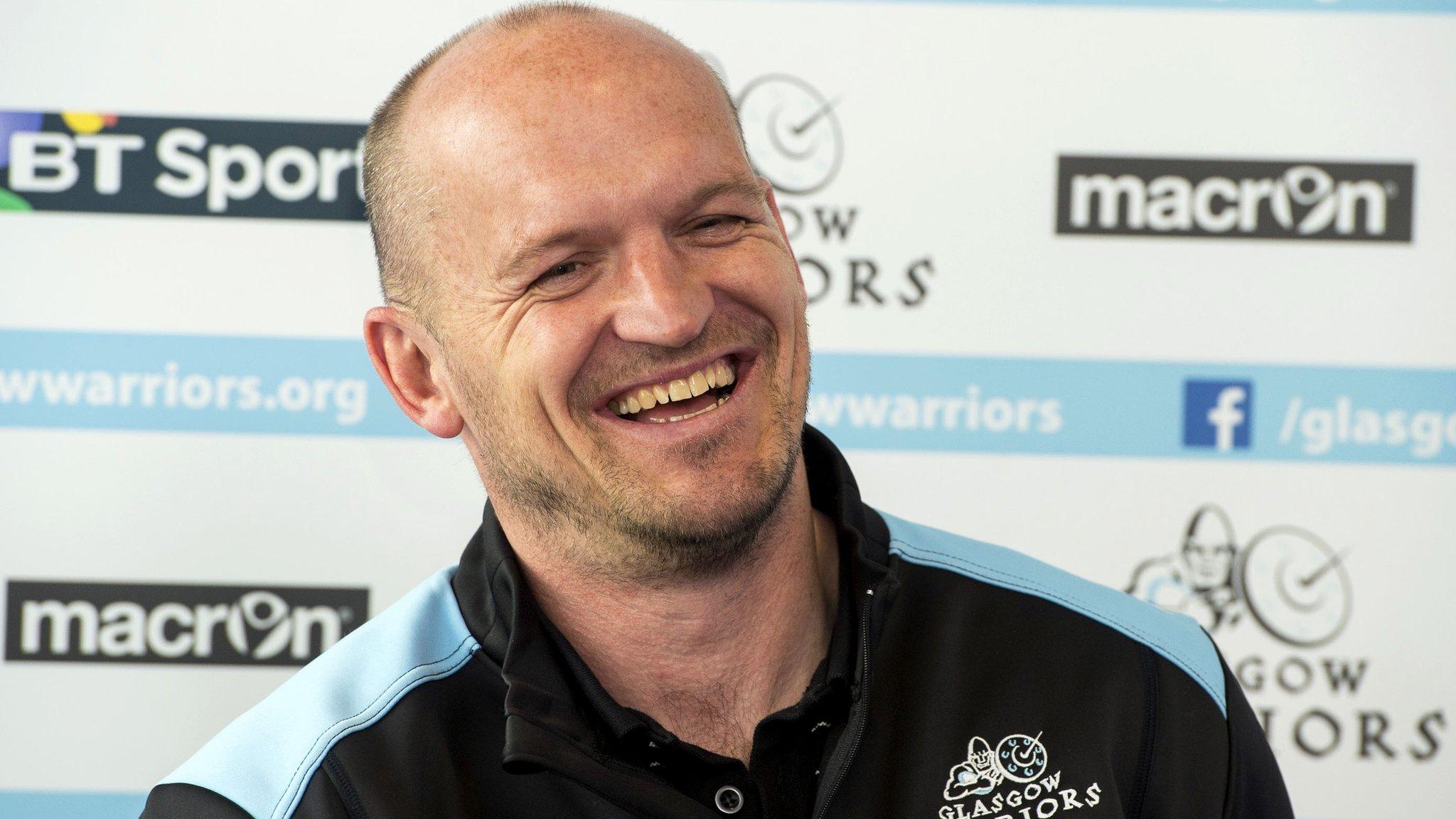 Glasgow Warriors head coach Gregor Townsend