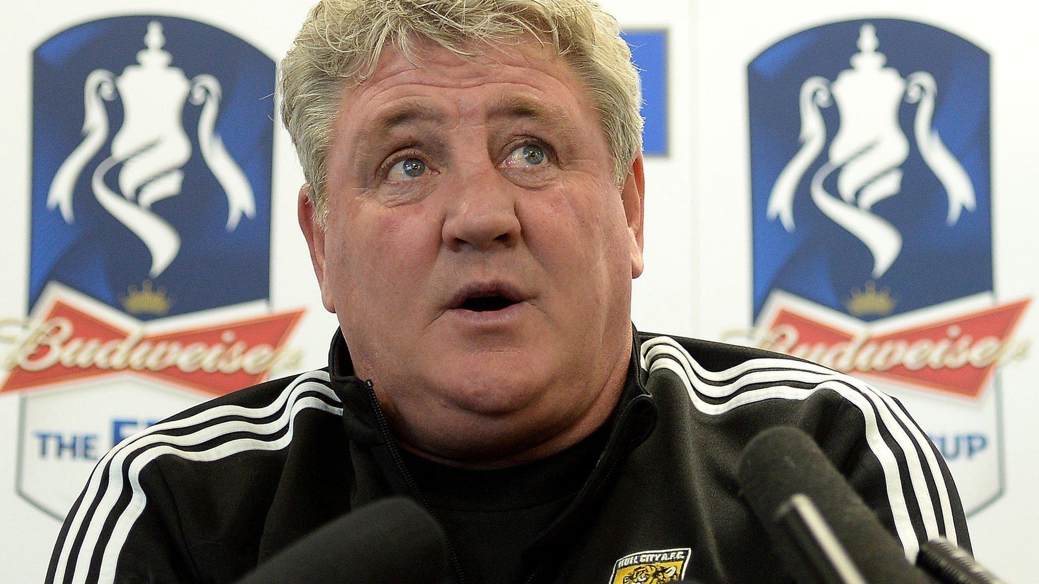 Hull City boss Steve Bruce