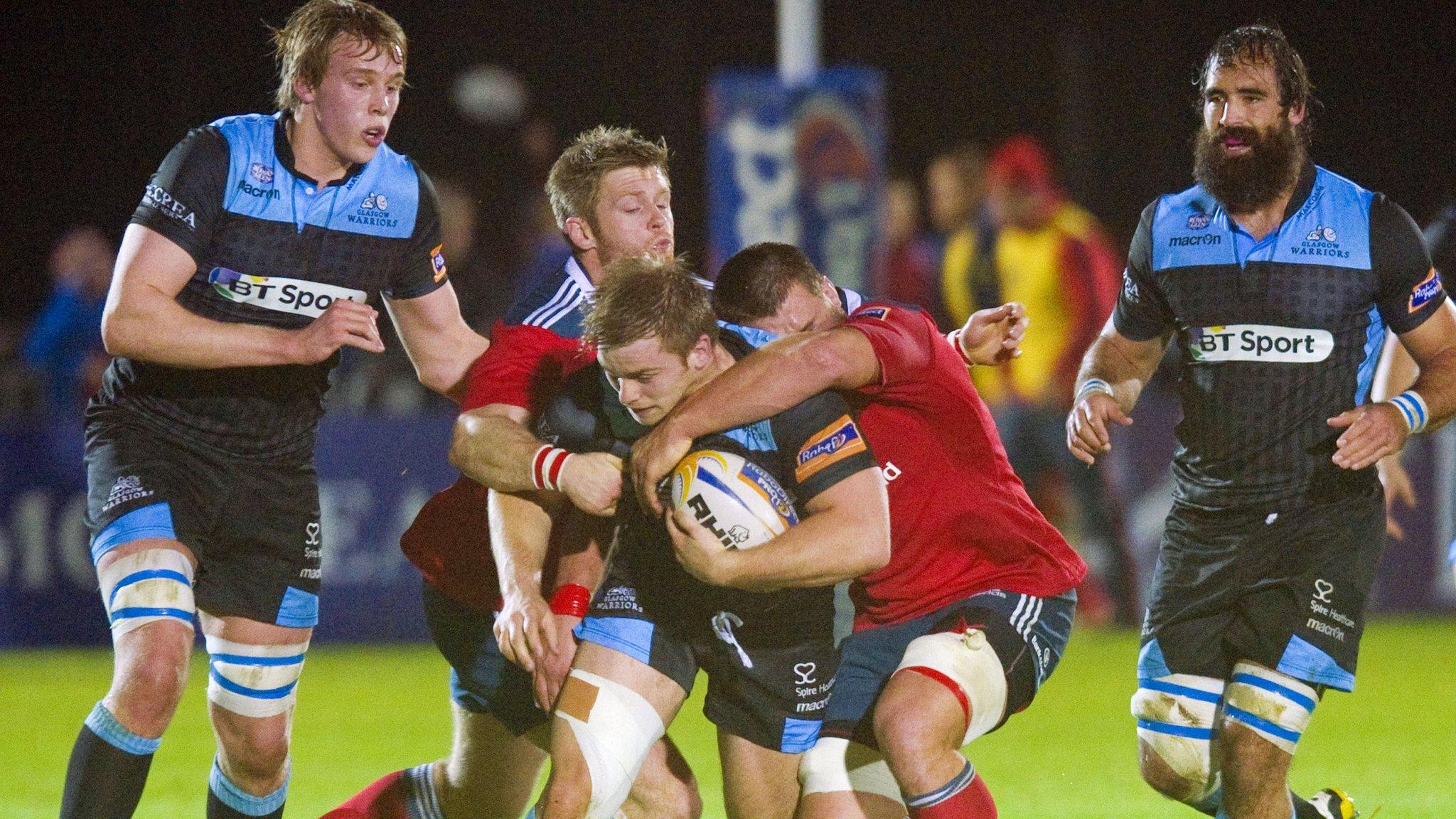 Glasgow take on Munster at Scotstoun