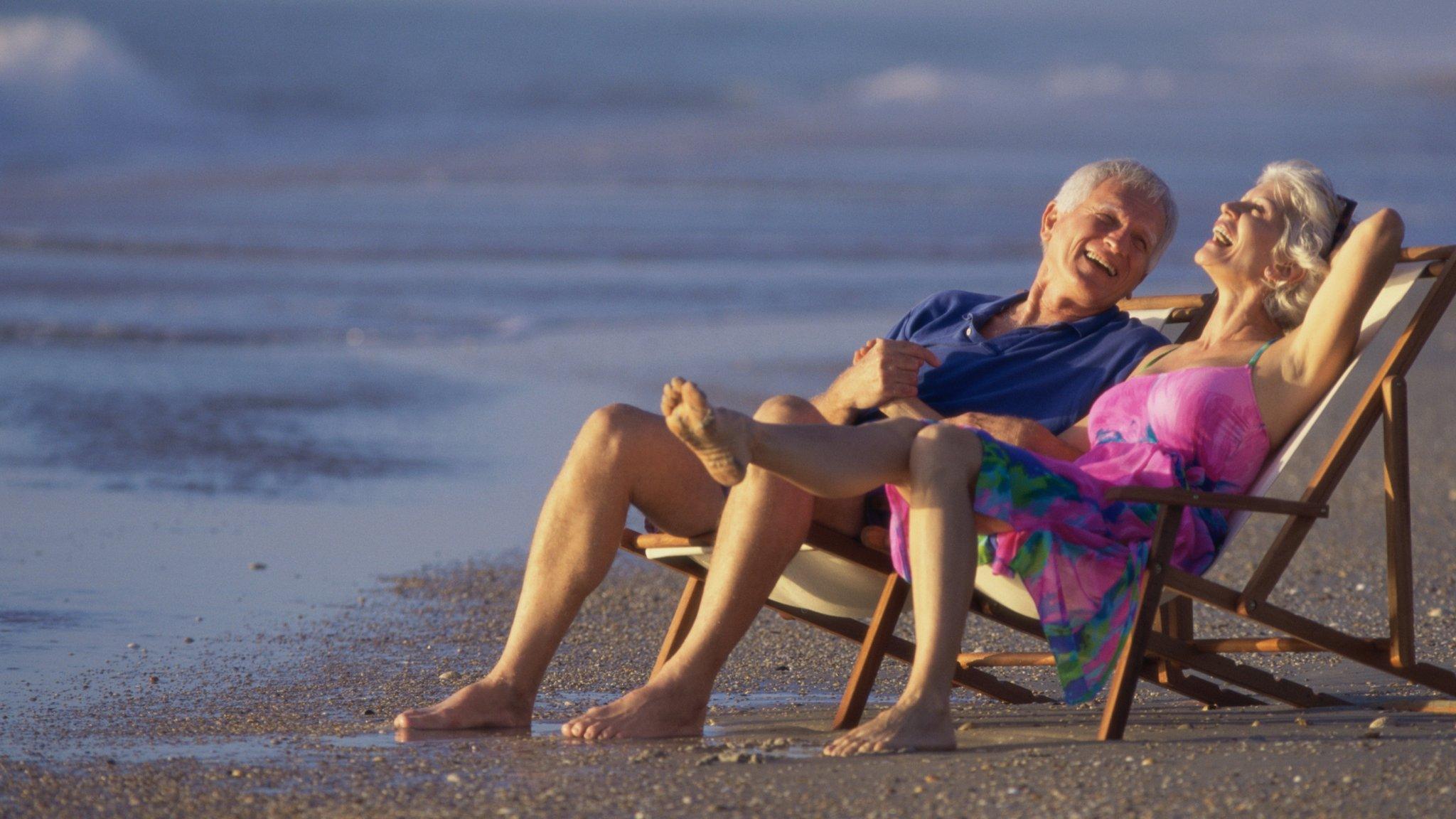 couple on beach