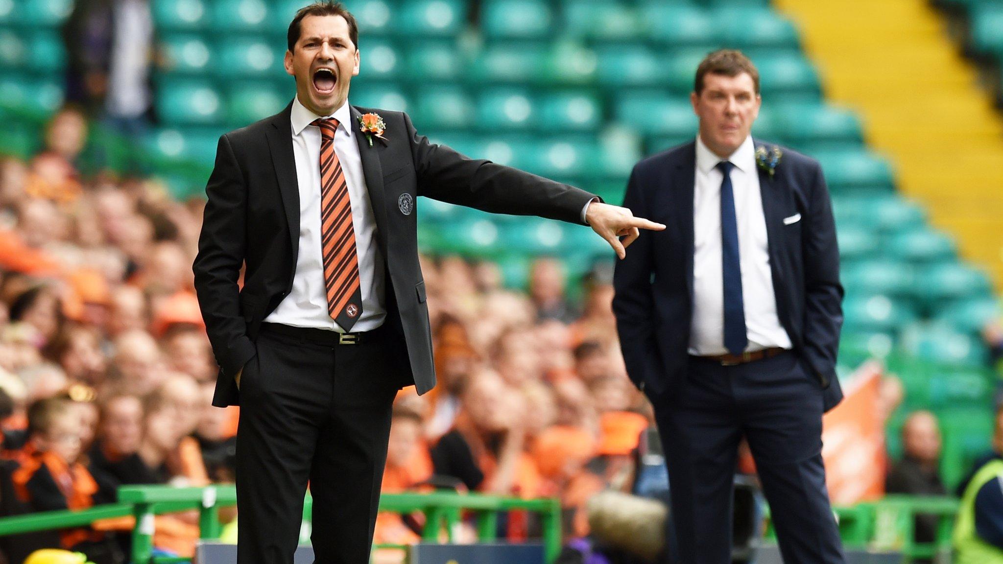 Dundee United manager Jackie McNamara