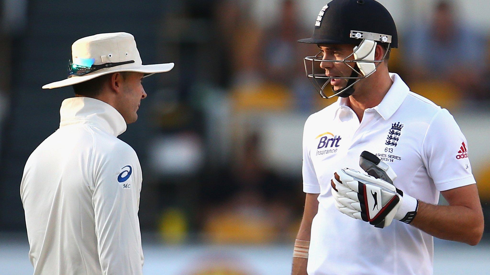 Michael Clarke and James Anderson