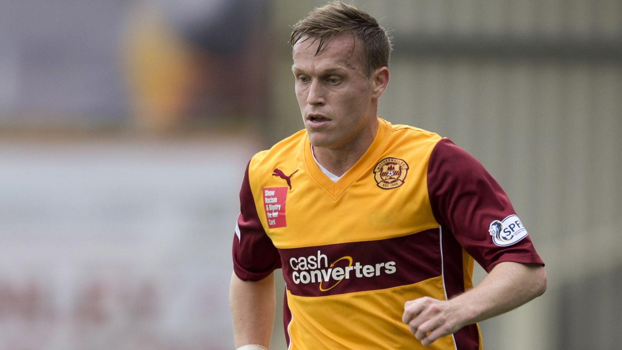 Motherwell defender Stevie Hammell