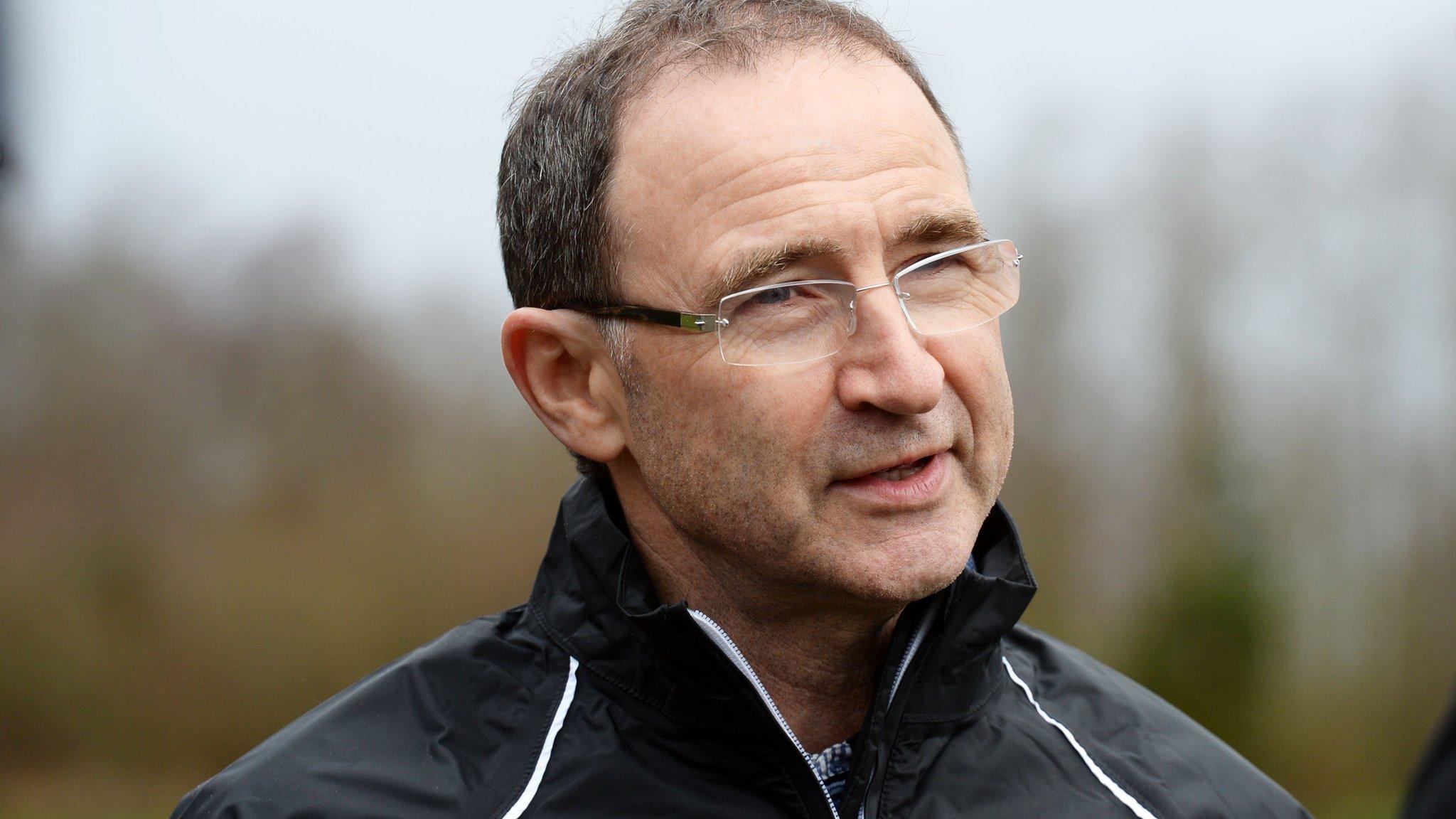 Republic of Ireland manager Martin O'Neill