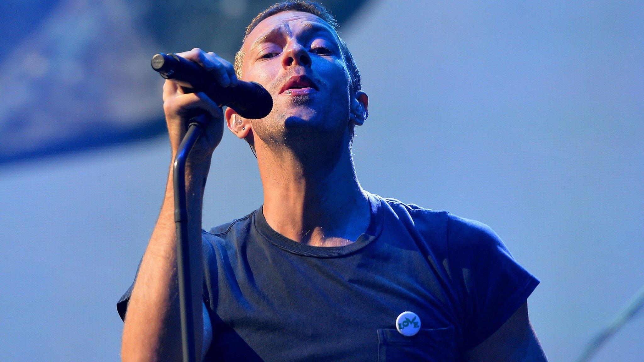 Chris Martin of Coldplay