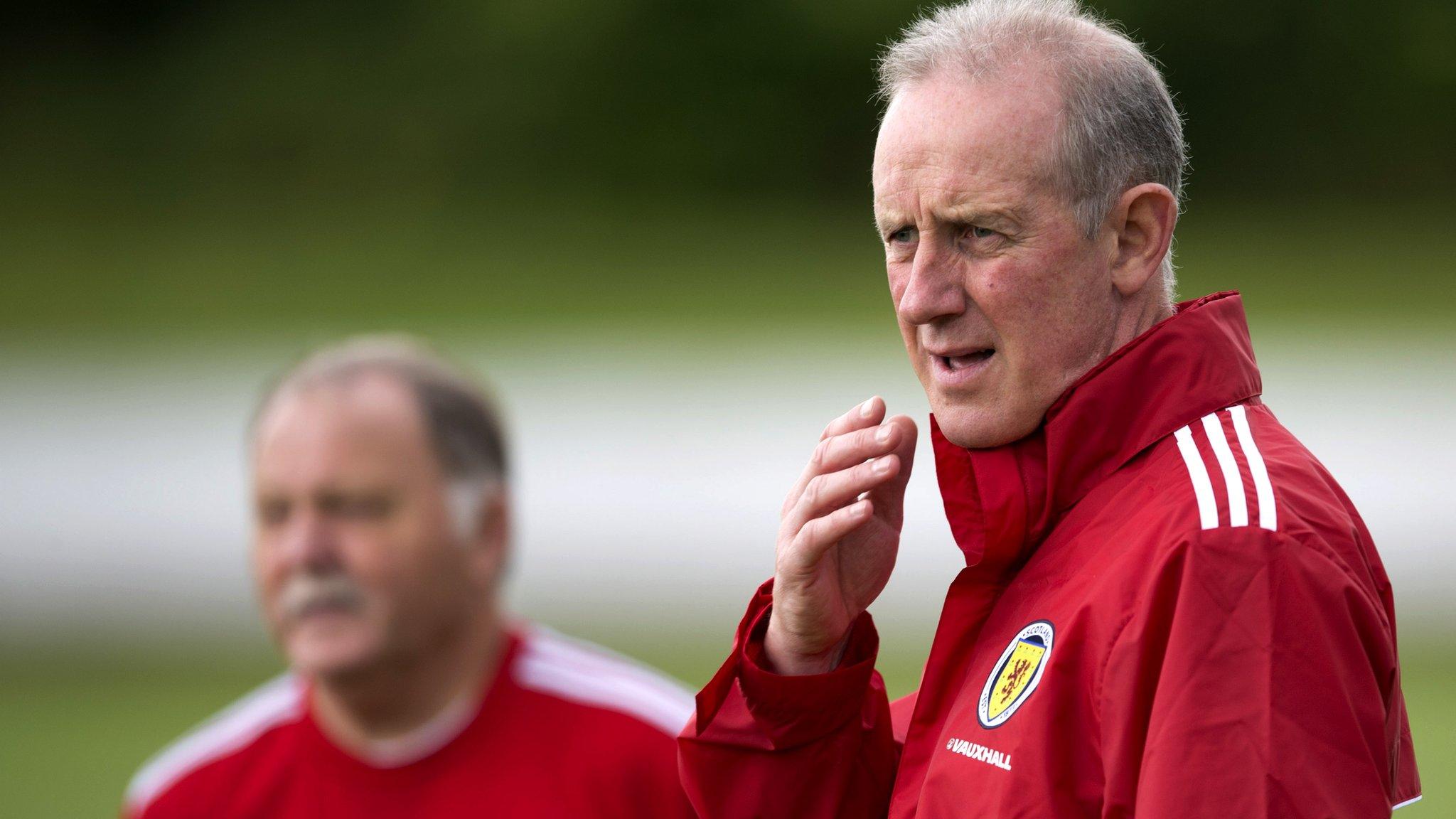 Scotland Under-21 manager Billy Stark