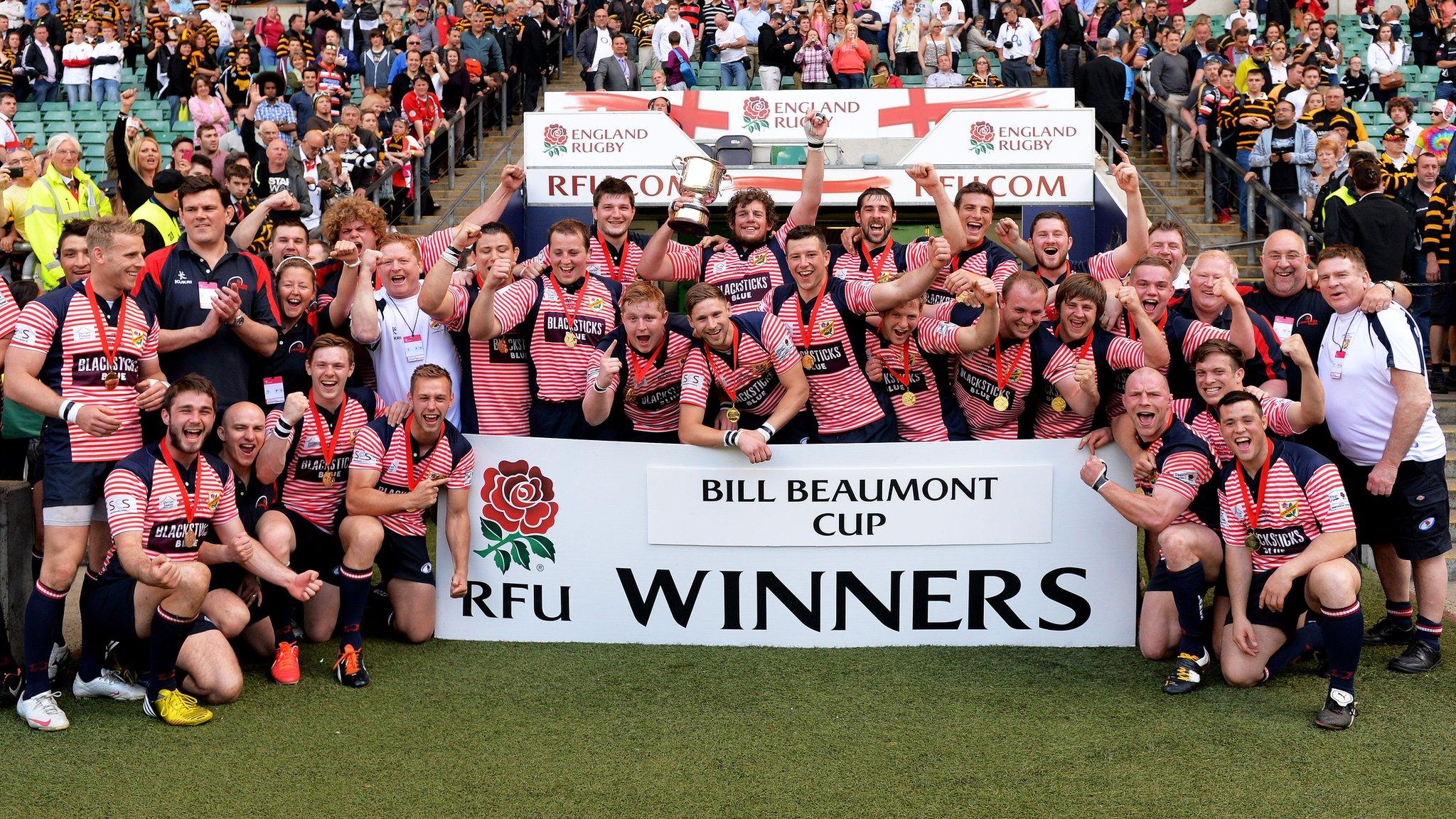 Lancashire win the 2013 Bill Beaumont Cup