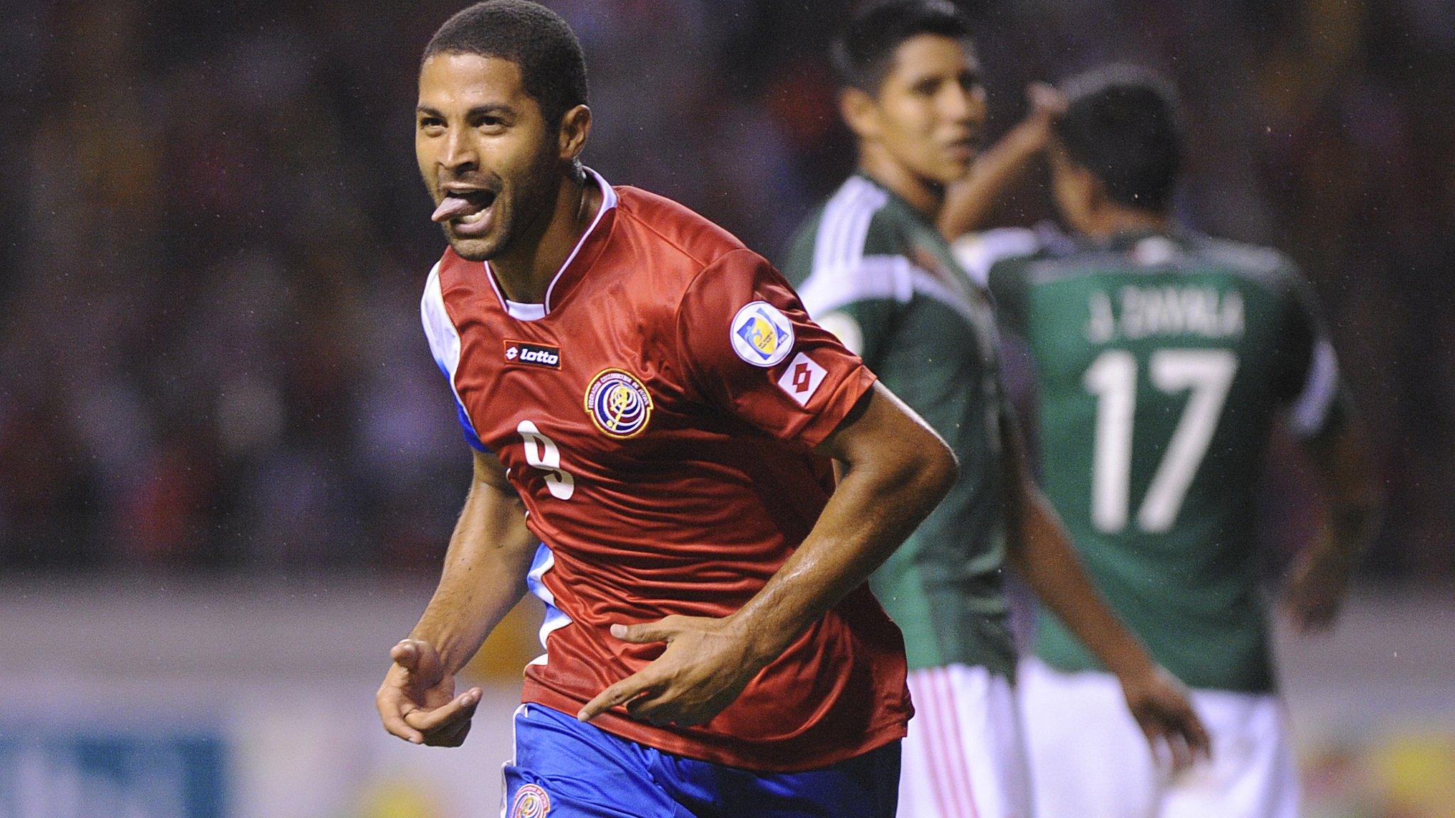 Costa Rica forward Alvaro Saborio