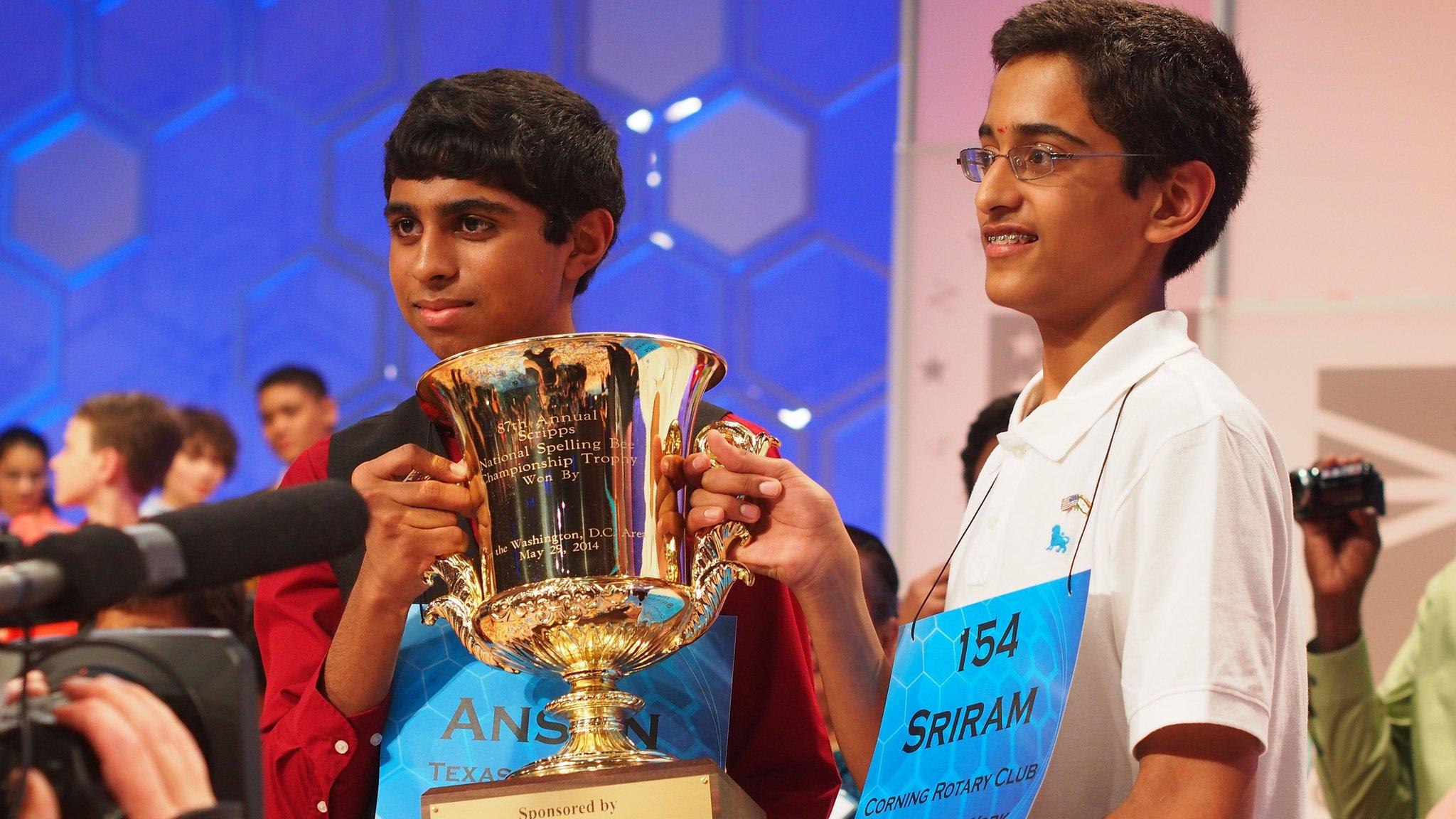 Spelling bee winners