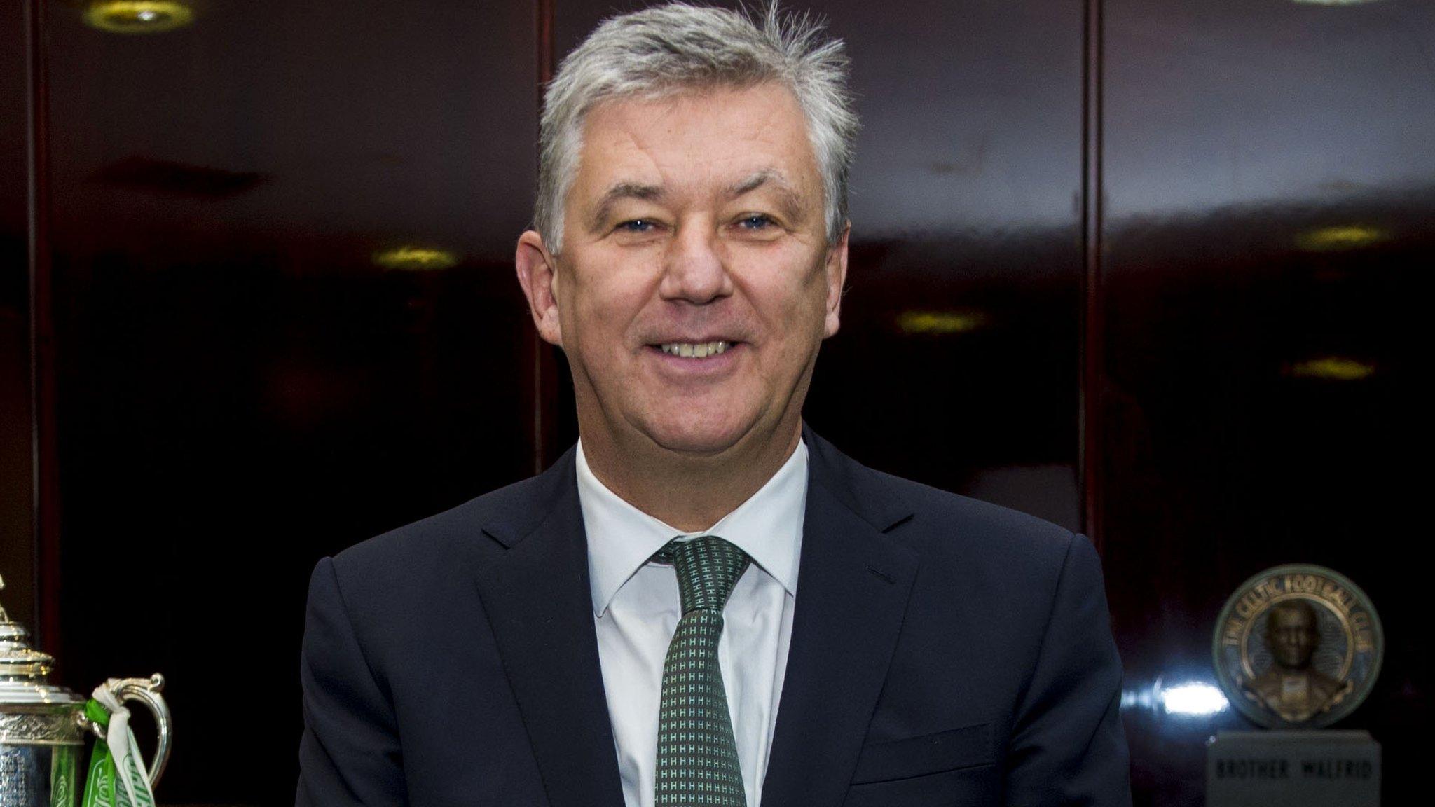 Celtic chief executive Peter Lawwell