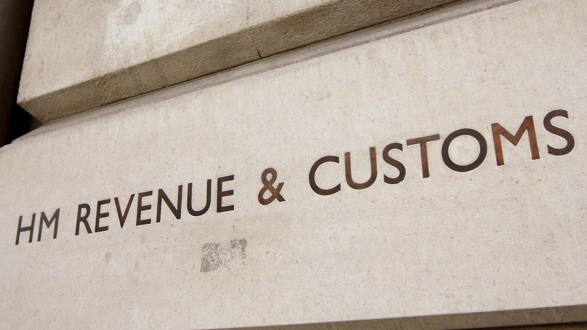 HM Revenue and Customs sign