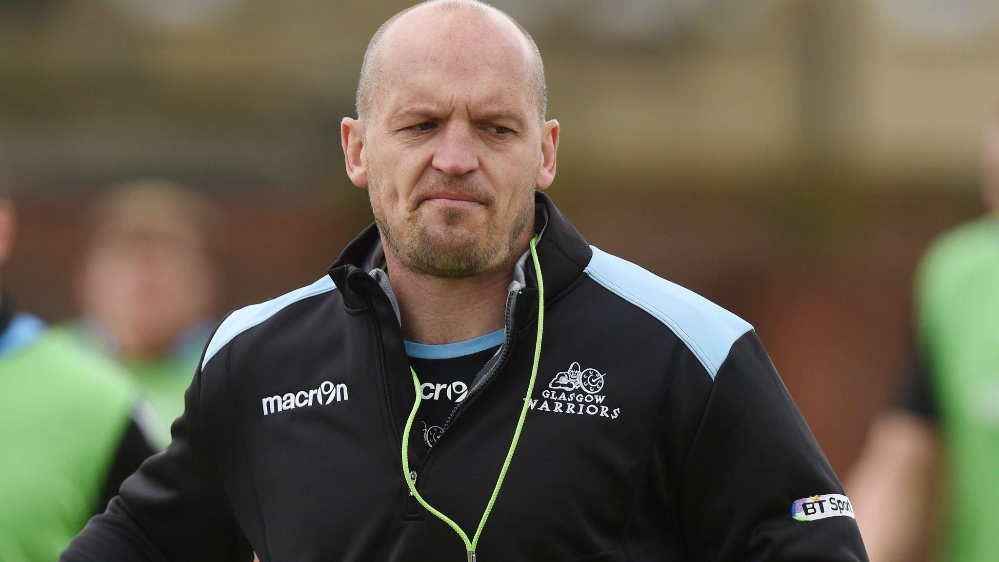 Glasgow Warriors head coach Gregor Townsend