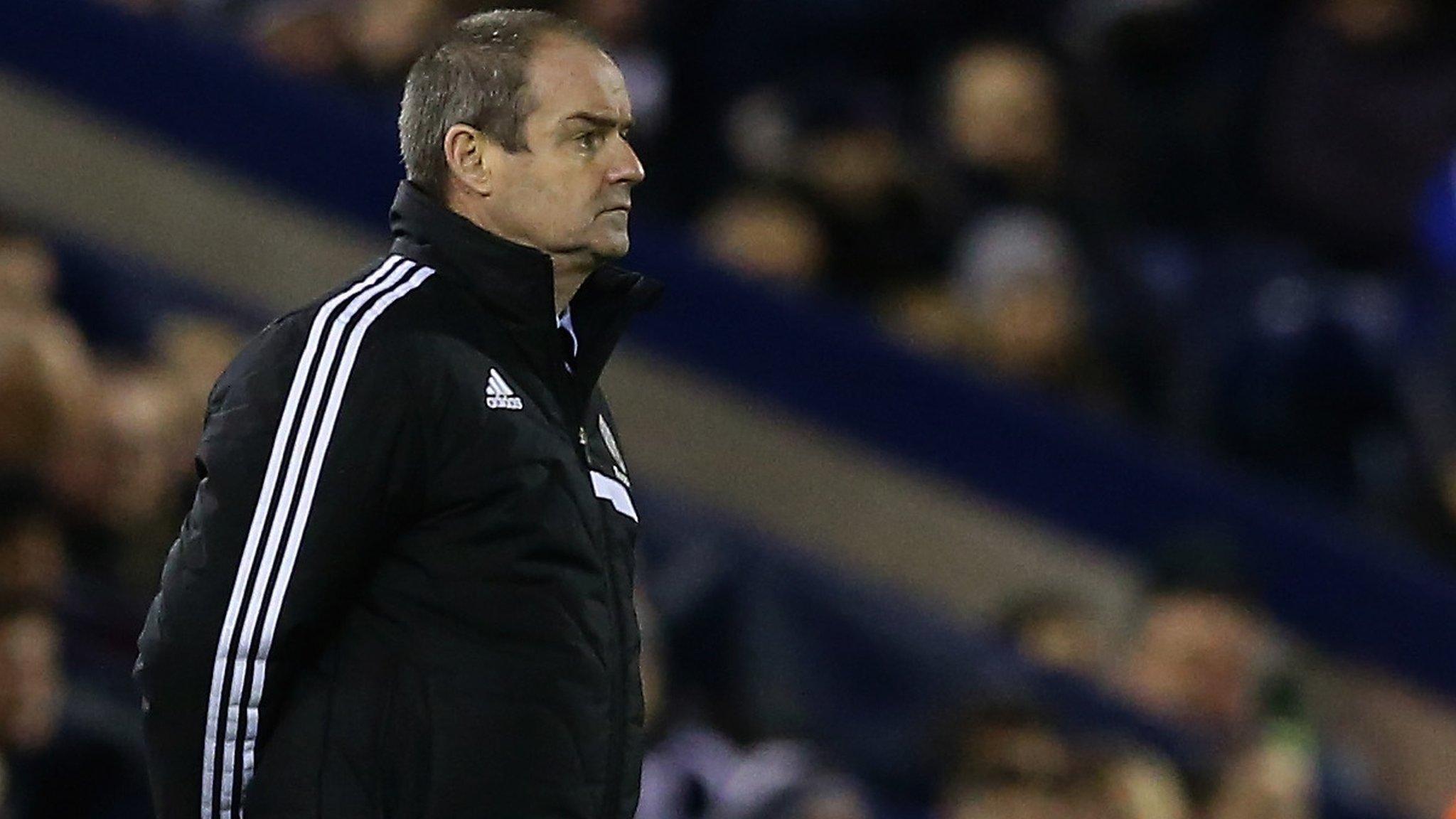 Steve Clarke during his time at West Brom