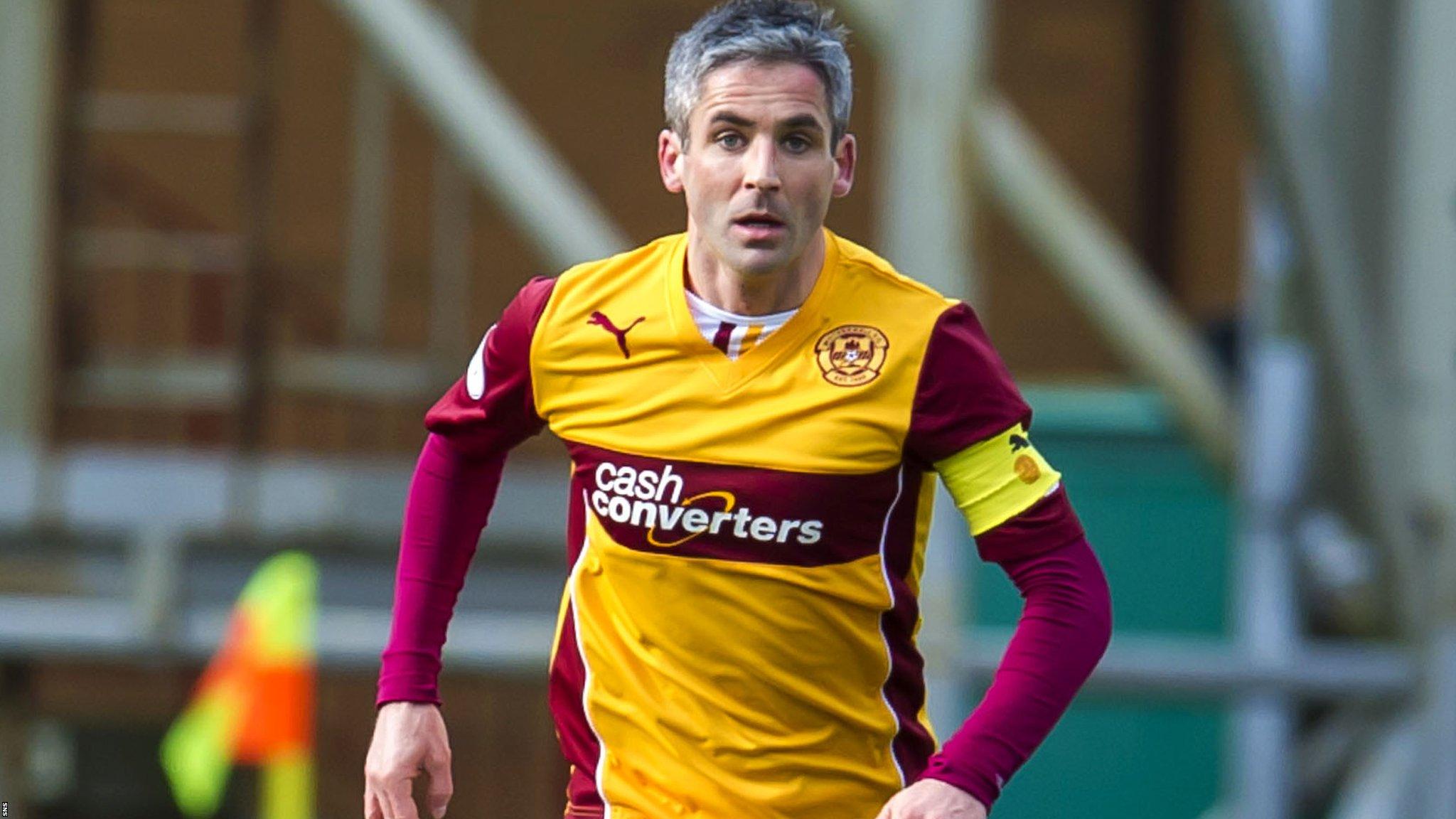 Motherwell midfielder Keith Lasley