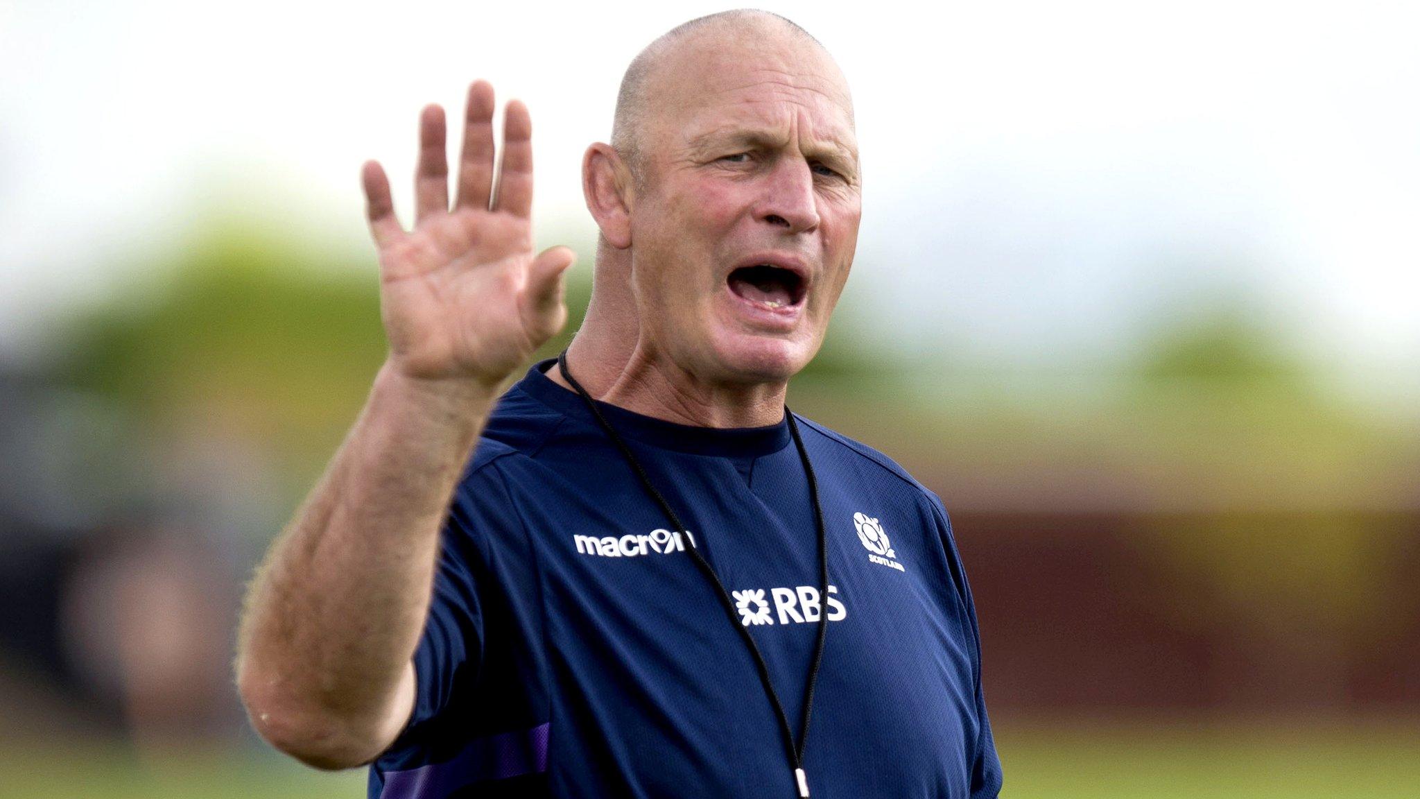 Scotland head coach Vern Cotter