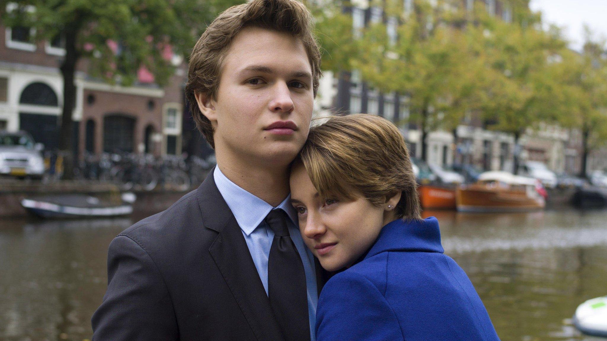 Shailene Woodley and Ansel Elgort in The Fault in Our Stars