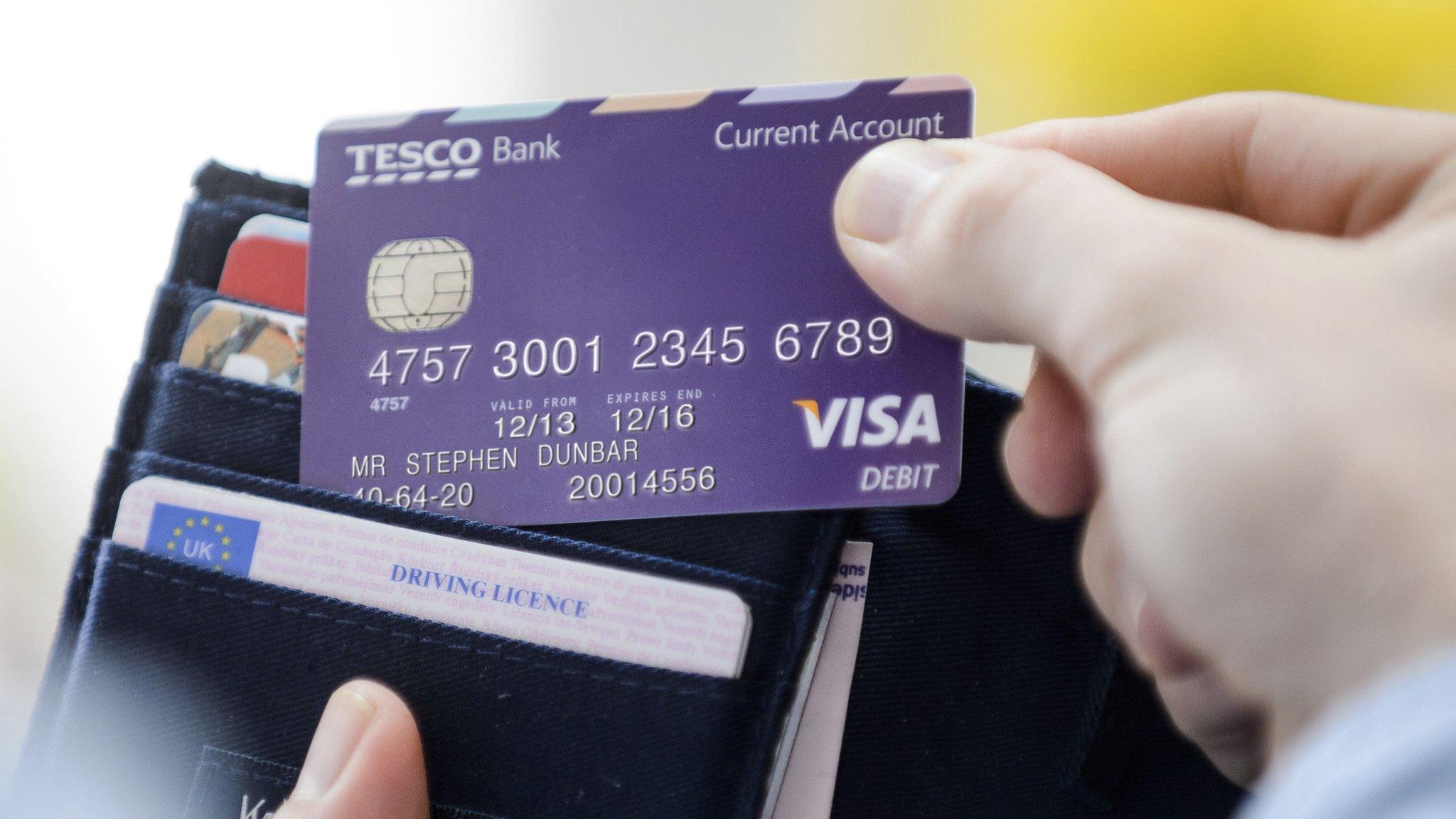 Tesco Bank card