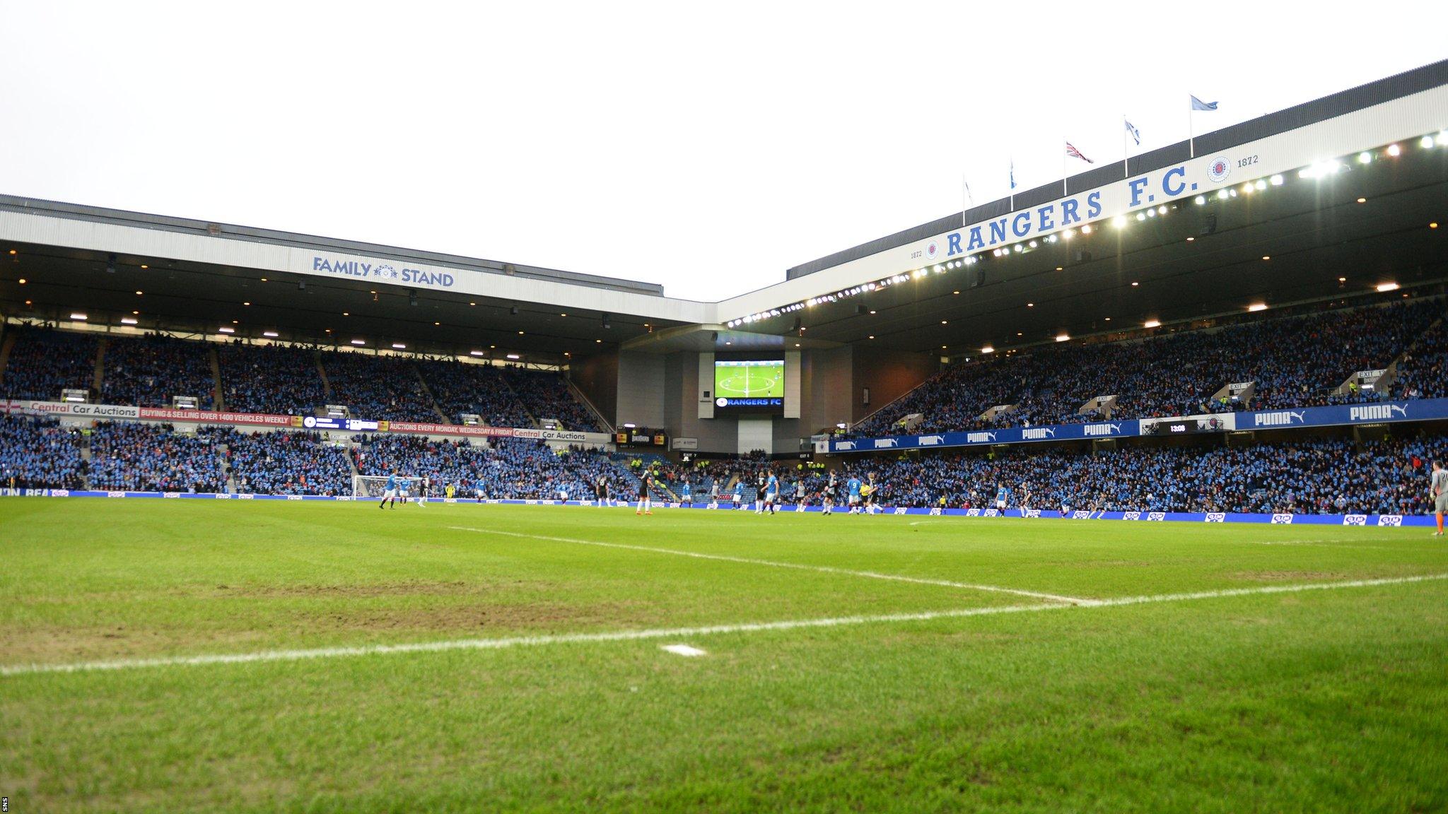 Ibrox Stadium will host the Scots' opening home match