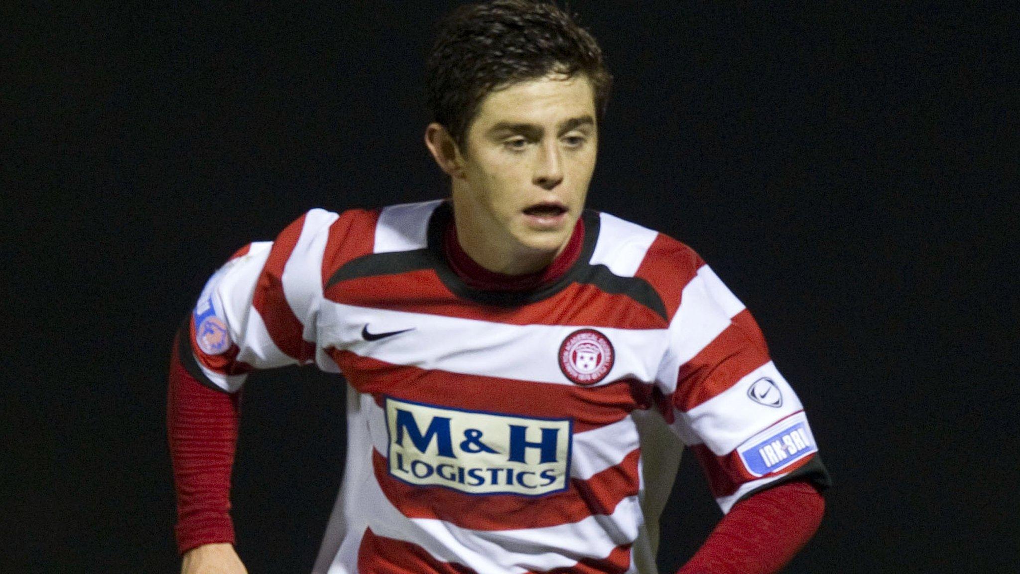 Danny Redmond scored five goals during a loan spell with the Accies in 2012