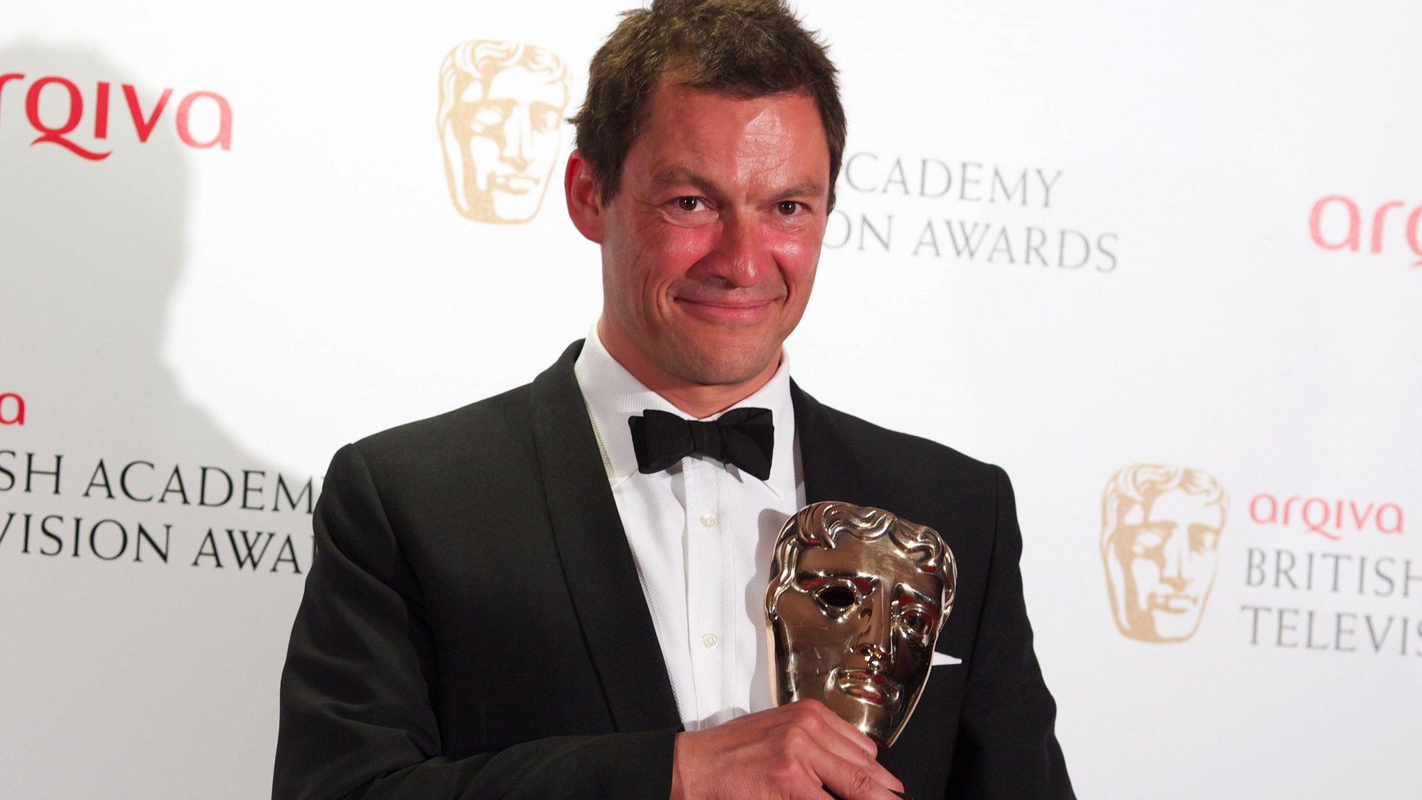 Dominic West at the Baftas