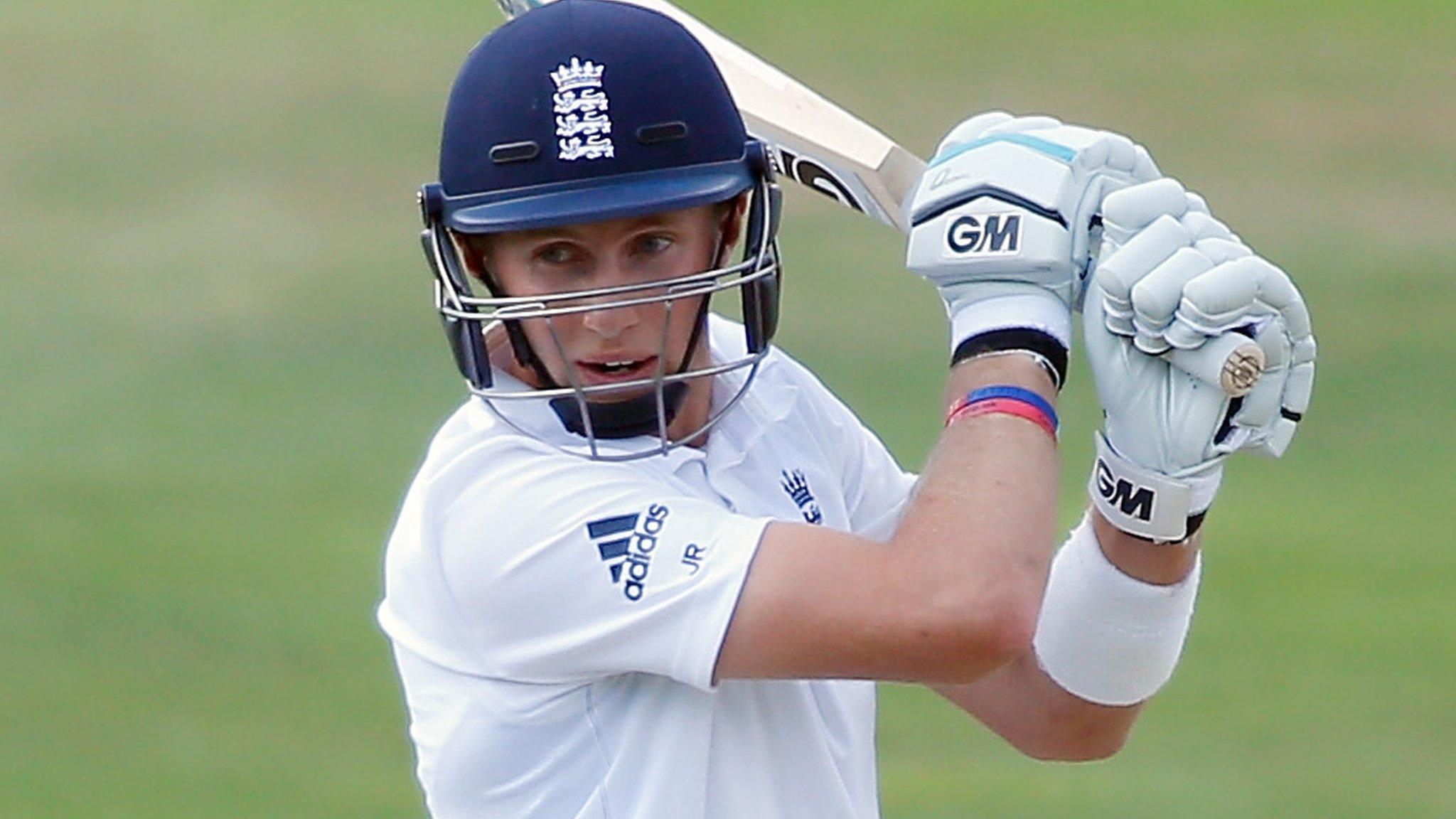 England batsman Joe Root