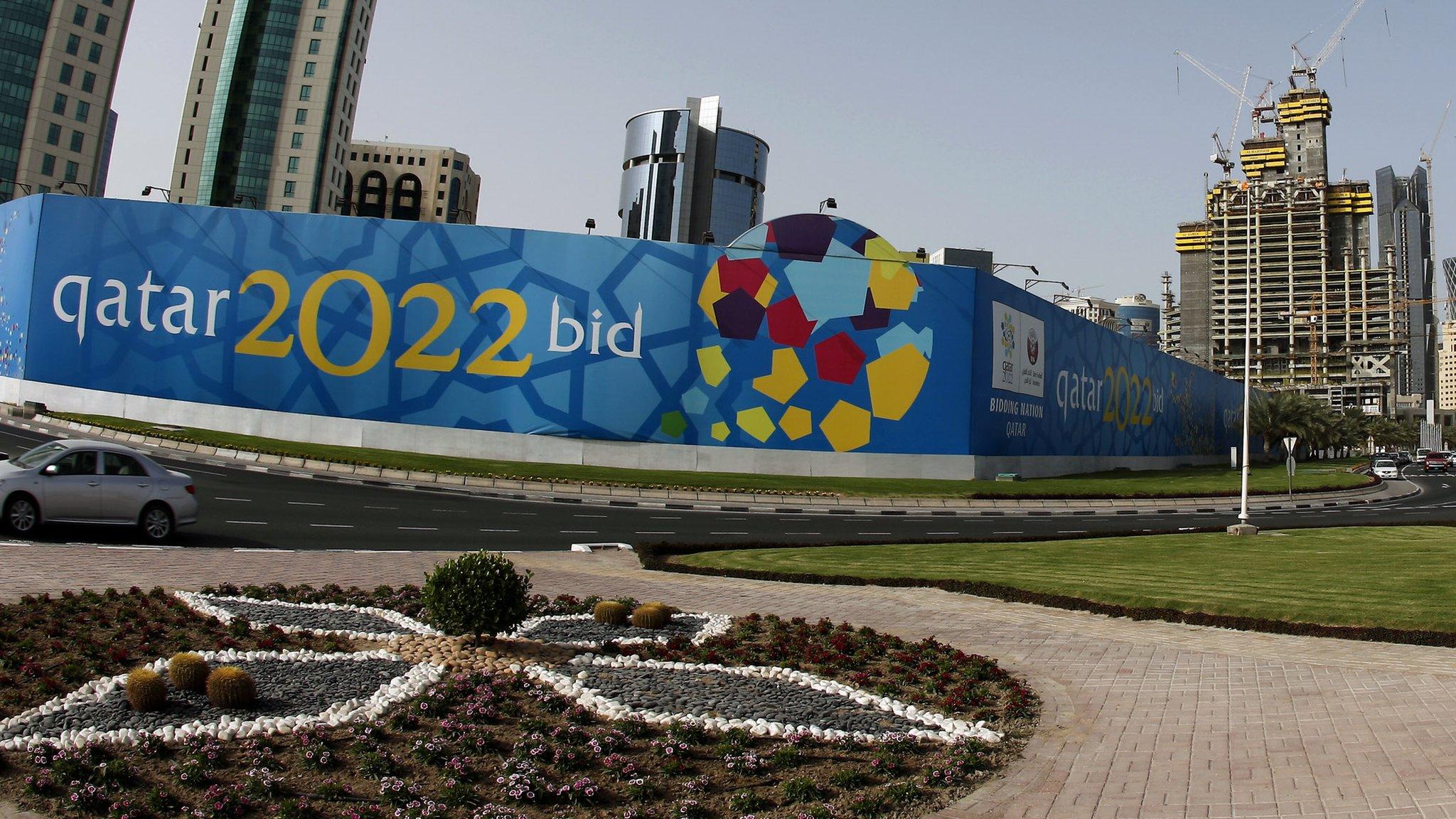 Qatar 2022 World Cup bid hoardings