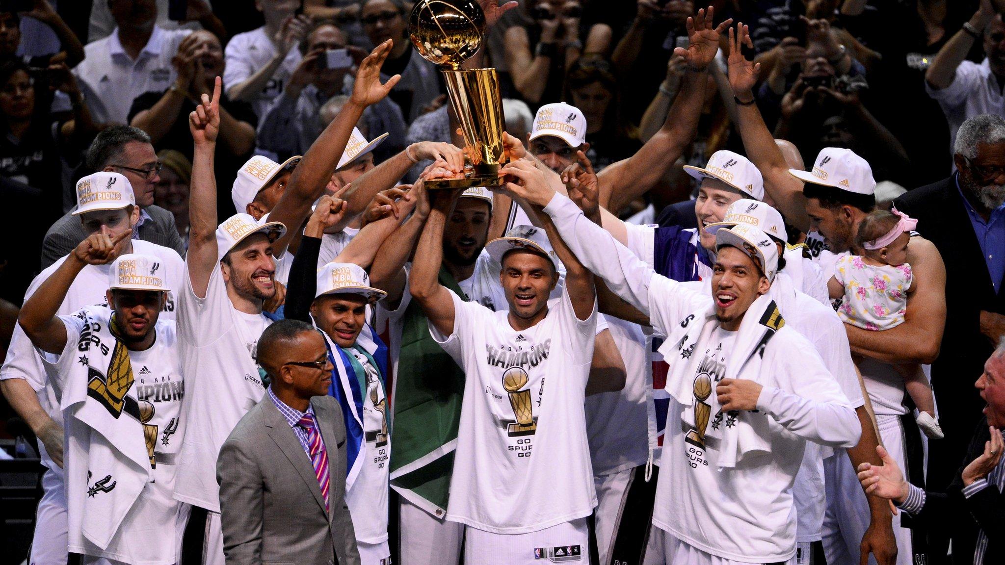 San Antonio Spurs win the NBA championship