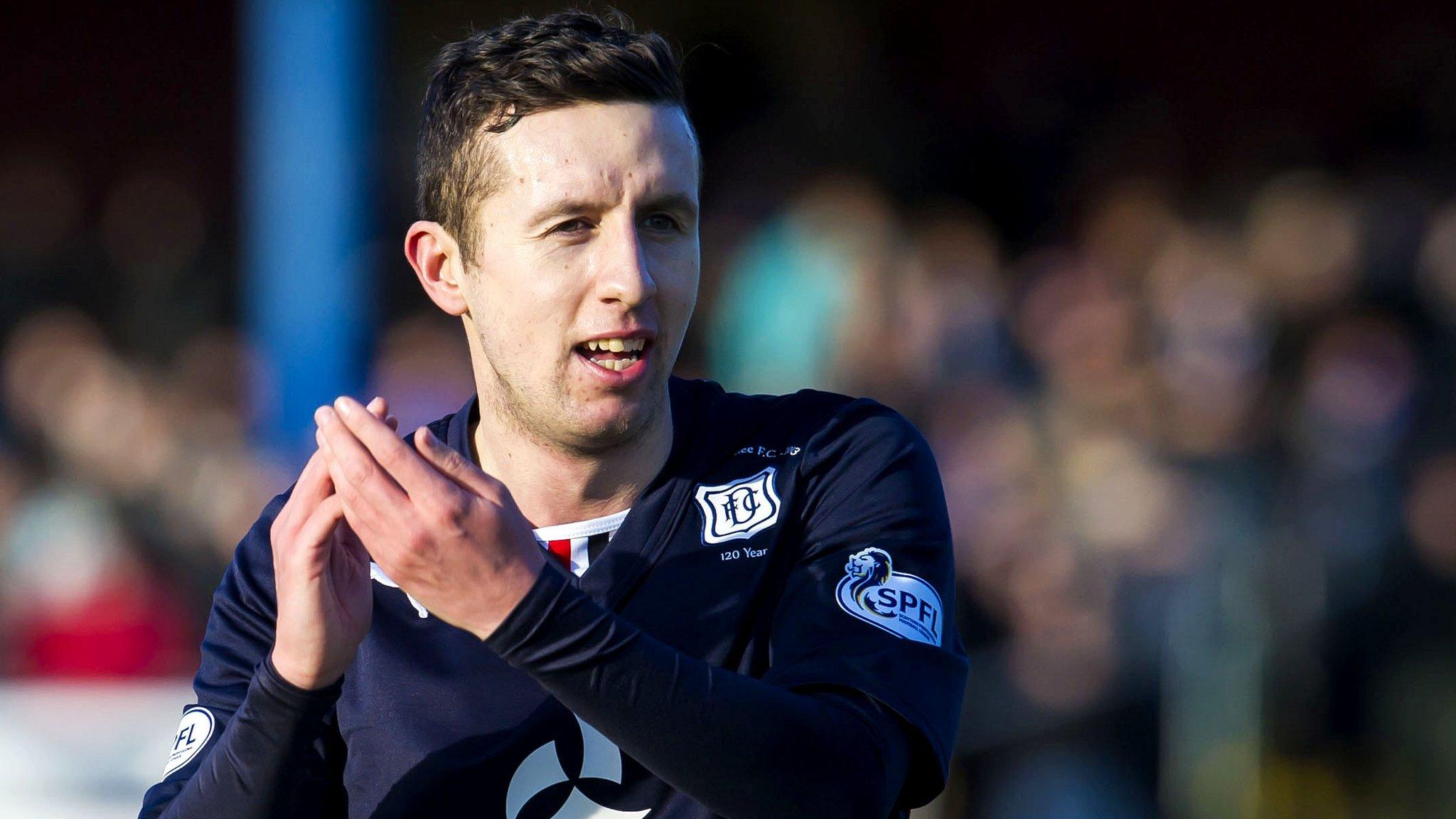 Ryan Conroy during his spell with Dundee