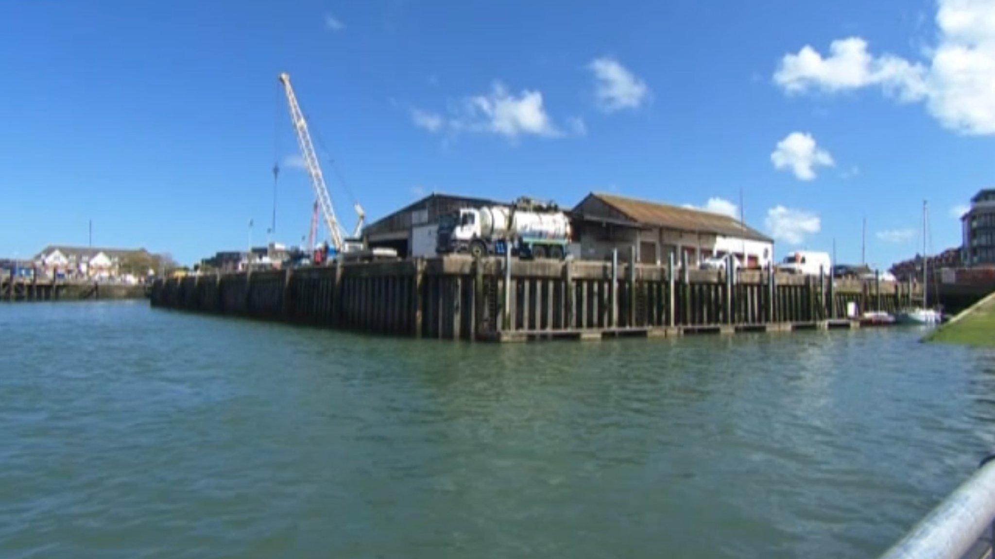 Camber Docks in Old Portsmouth