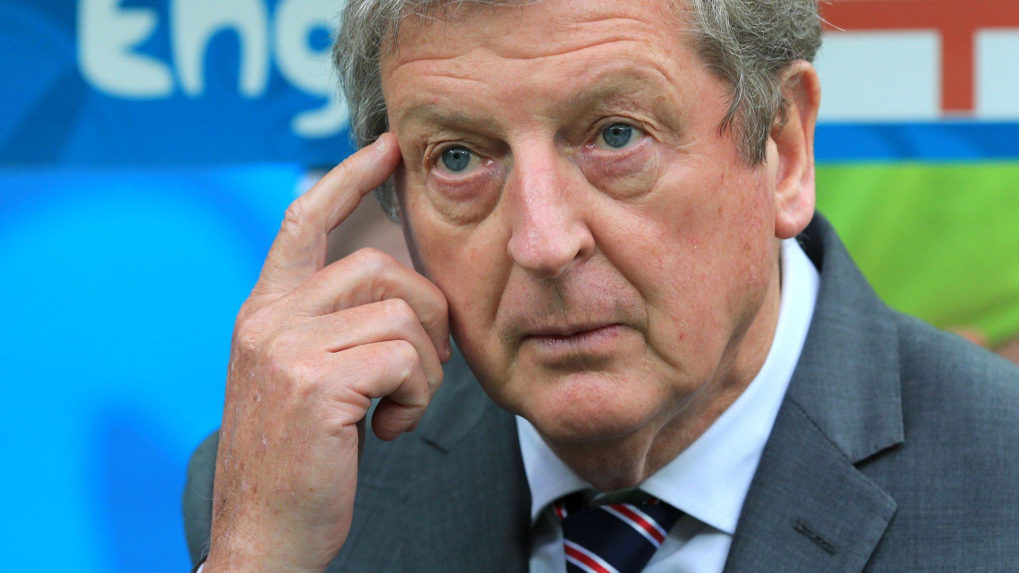 Roy Hodgson after England's defeat by Uruguay in Brazil