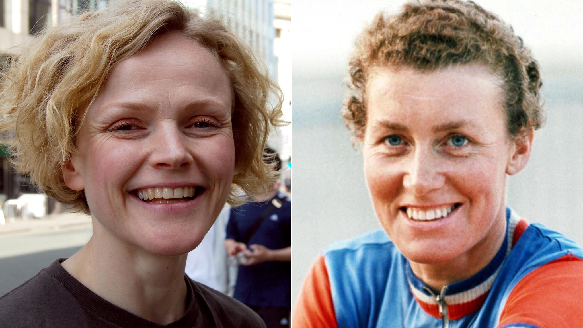 Maxine Peake (left) and Beryl Burton