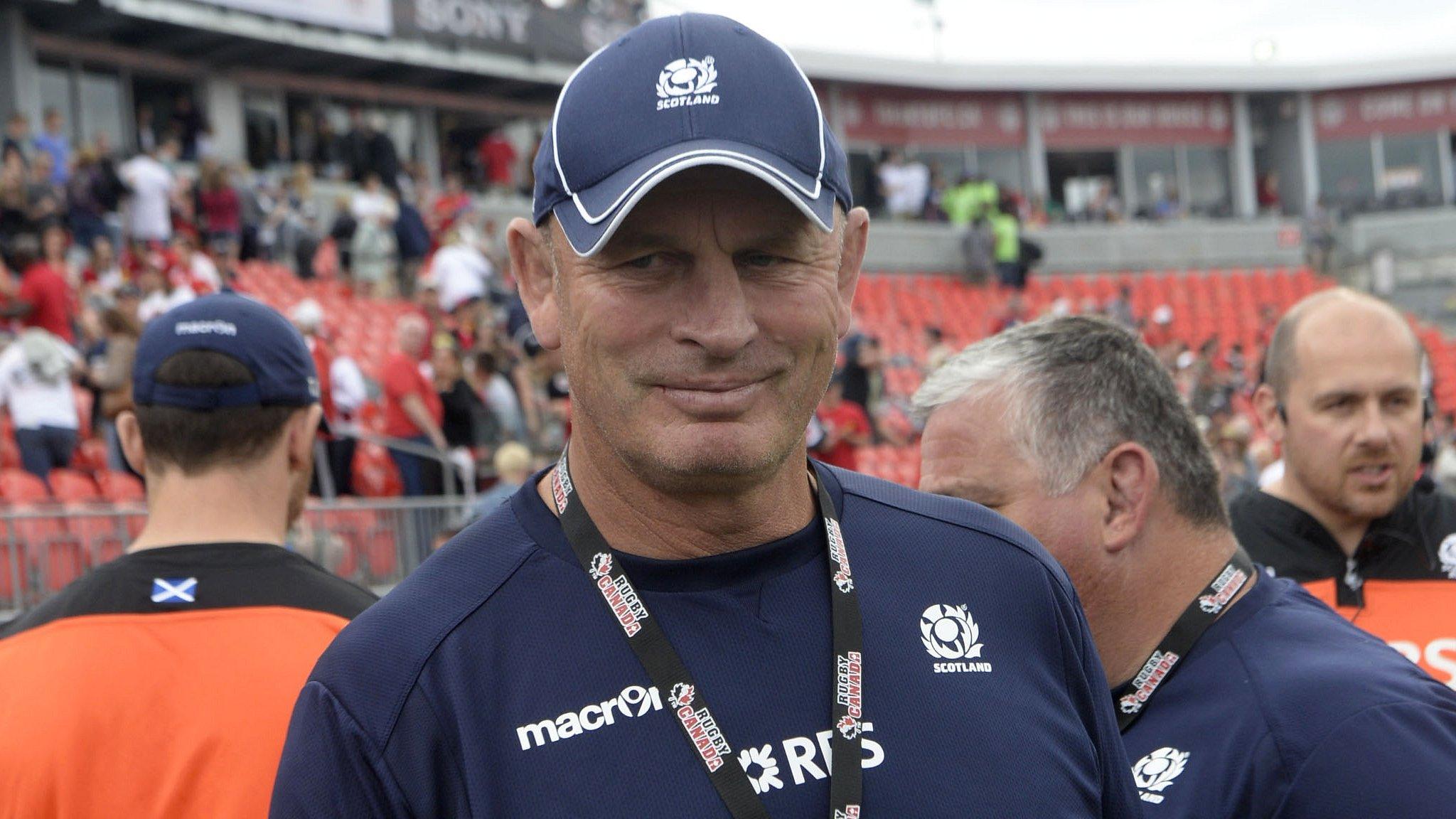 Scotland head coach Vern Cotter