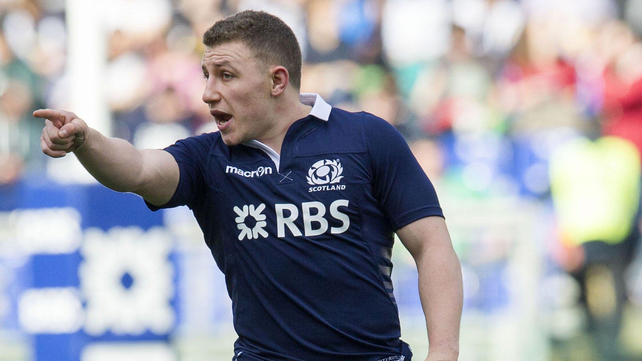 Scotland fly-half Duncan Weir