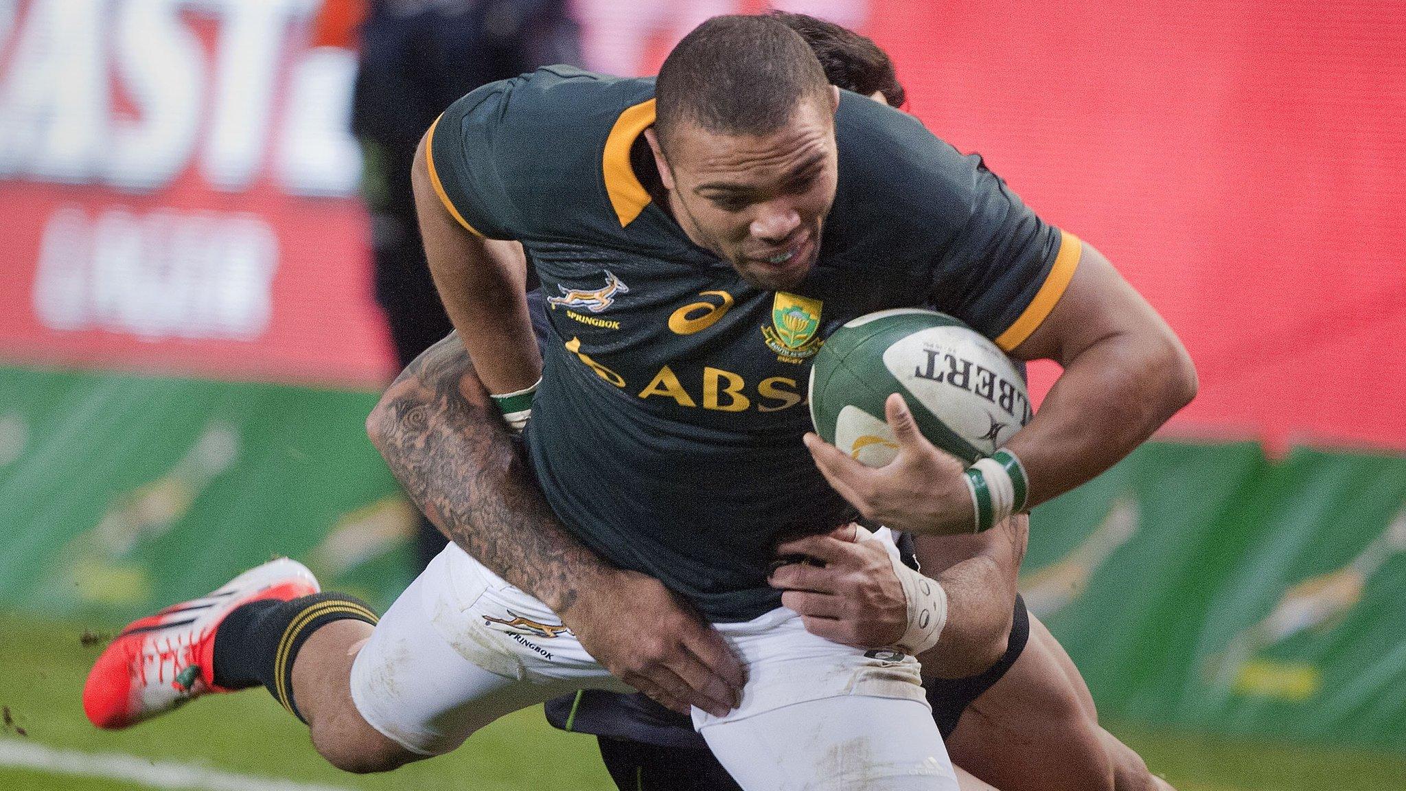 South Africa winger Bryan Habana