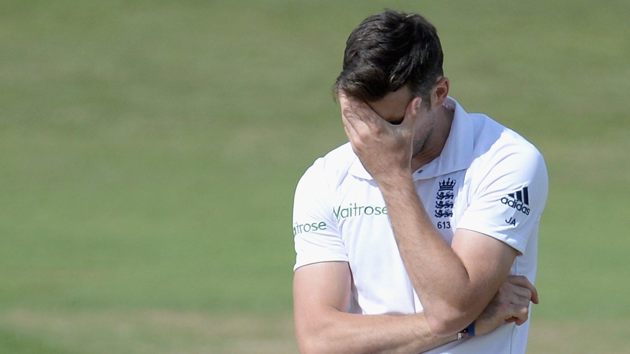 England's James Anderson