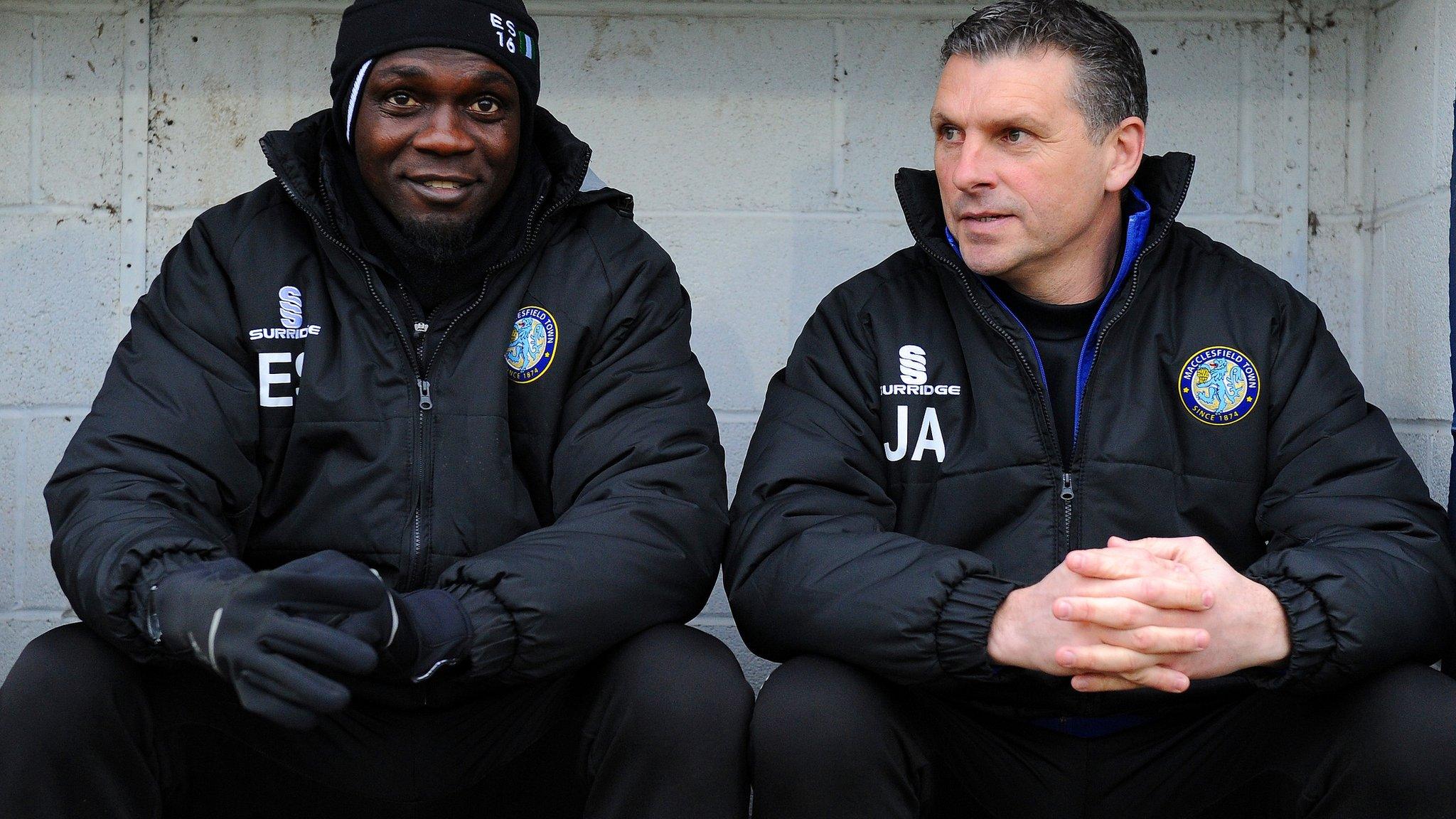 Efe Sodje and John Askey