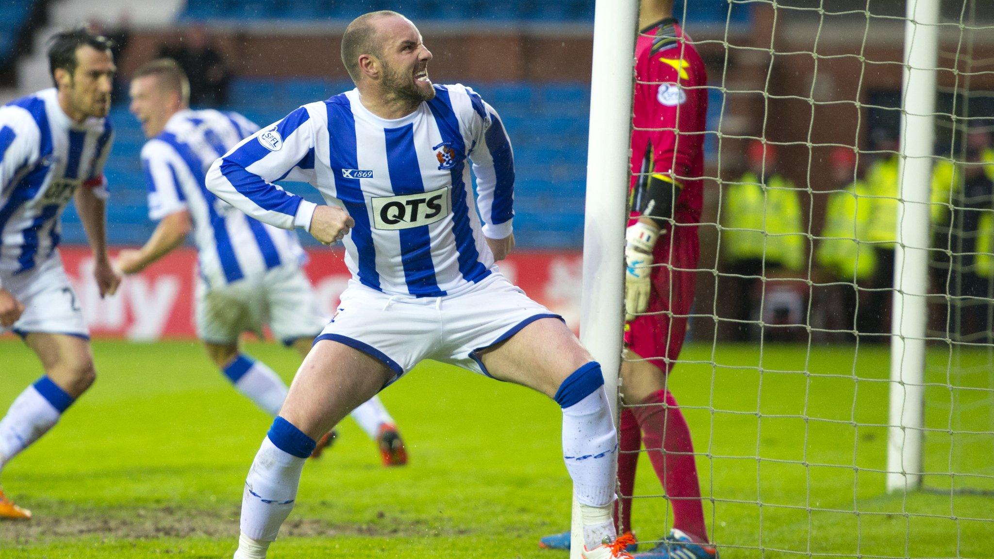 Kilmarnock striker Kris Boyd