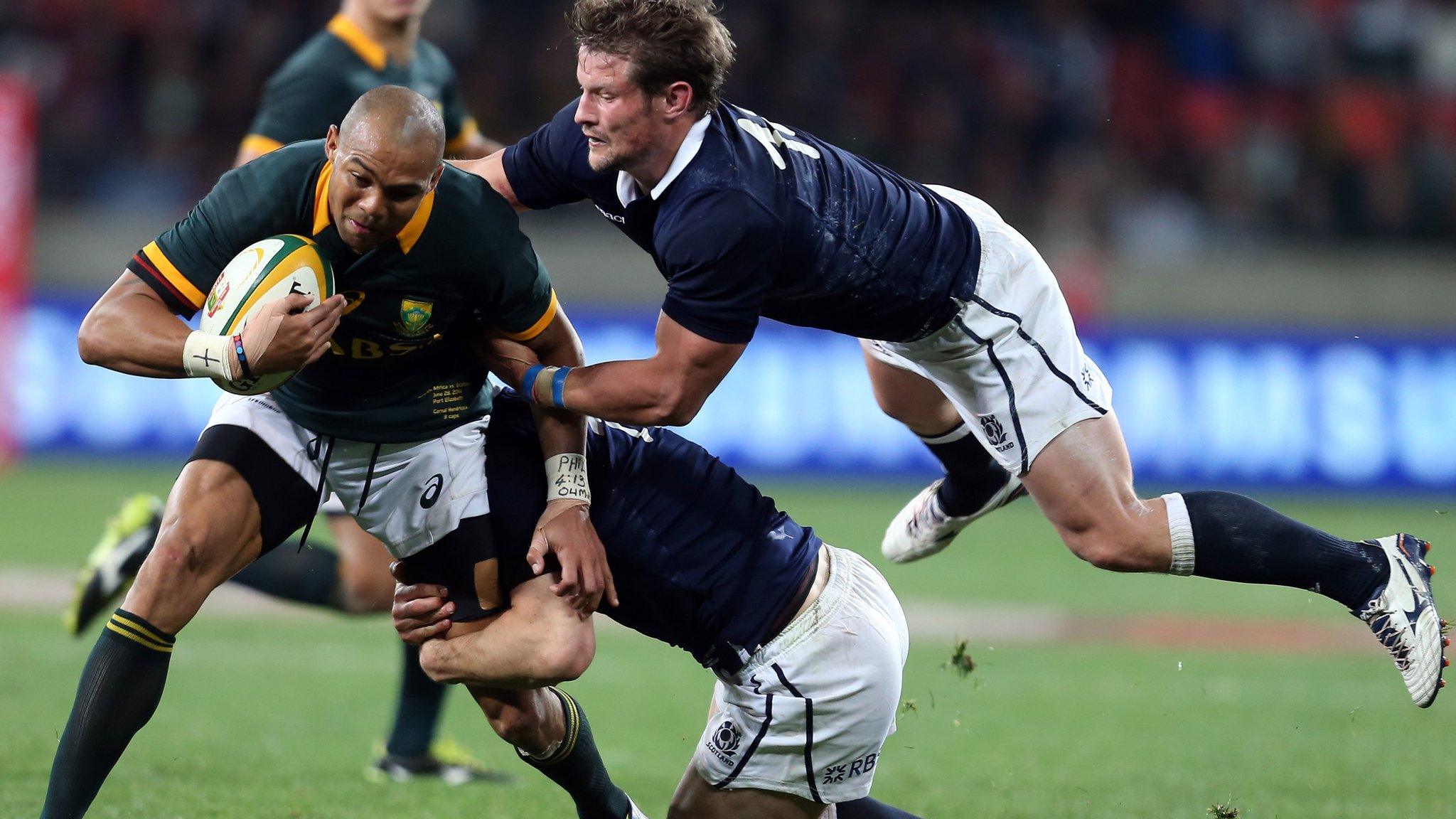 The Scots struggle to get to grips with South Africa in Port Elizabeth