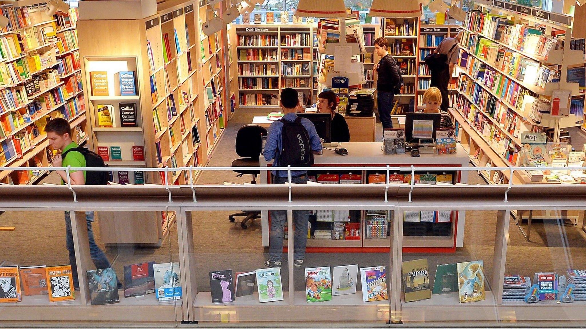 Foyles book shop in London